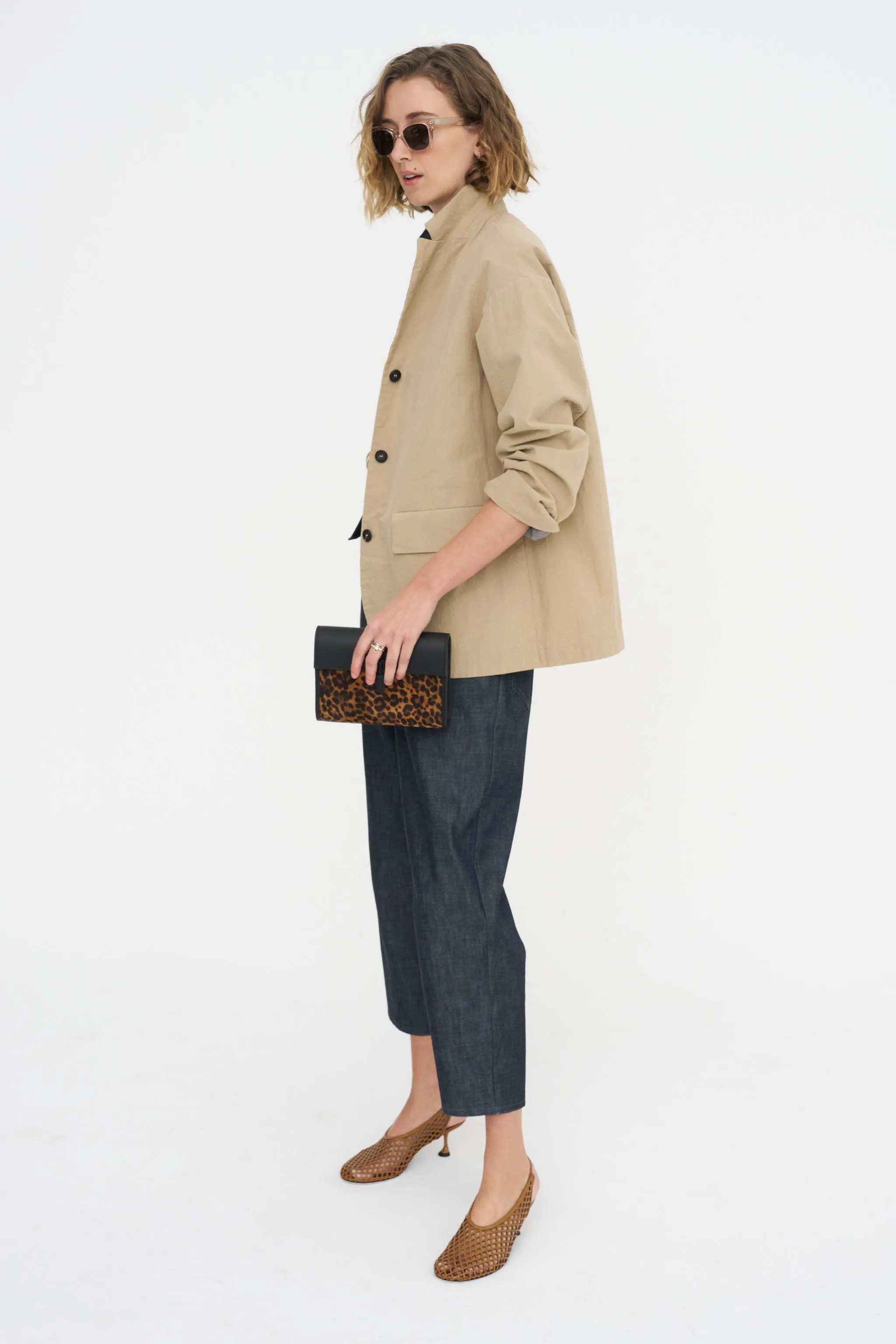 Carrot Pants - Denim, Indigo sold by Kick Pleat product image thumbnail 5