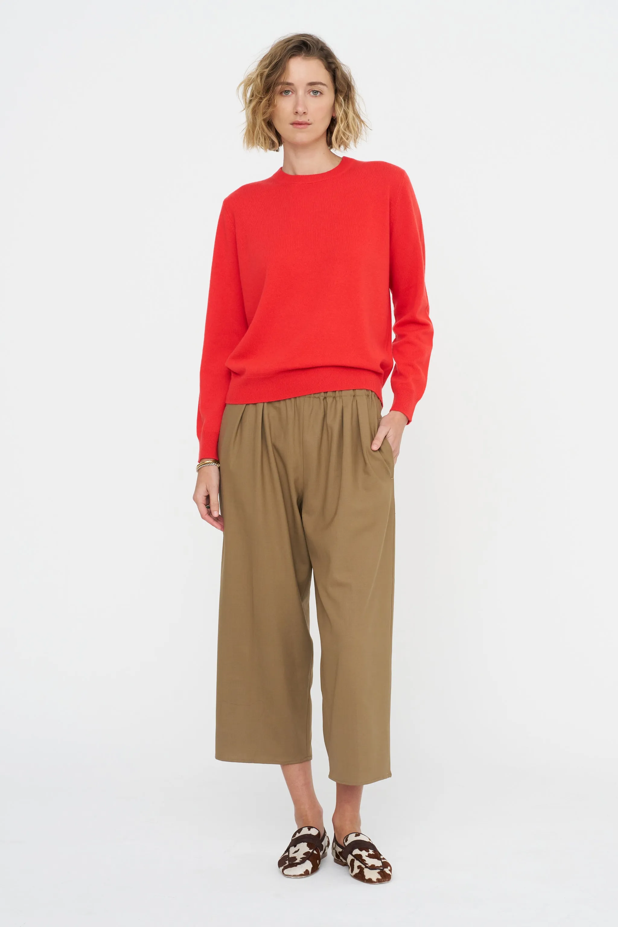 Round Neck Sweater sold by Kick Pleat