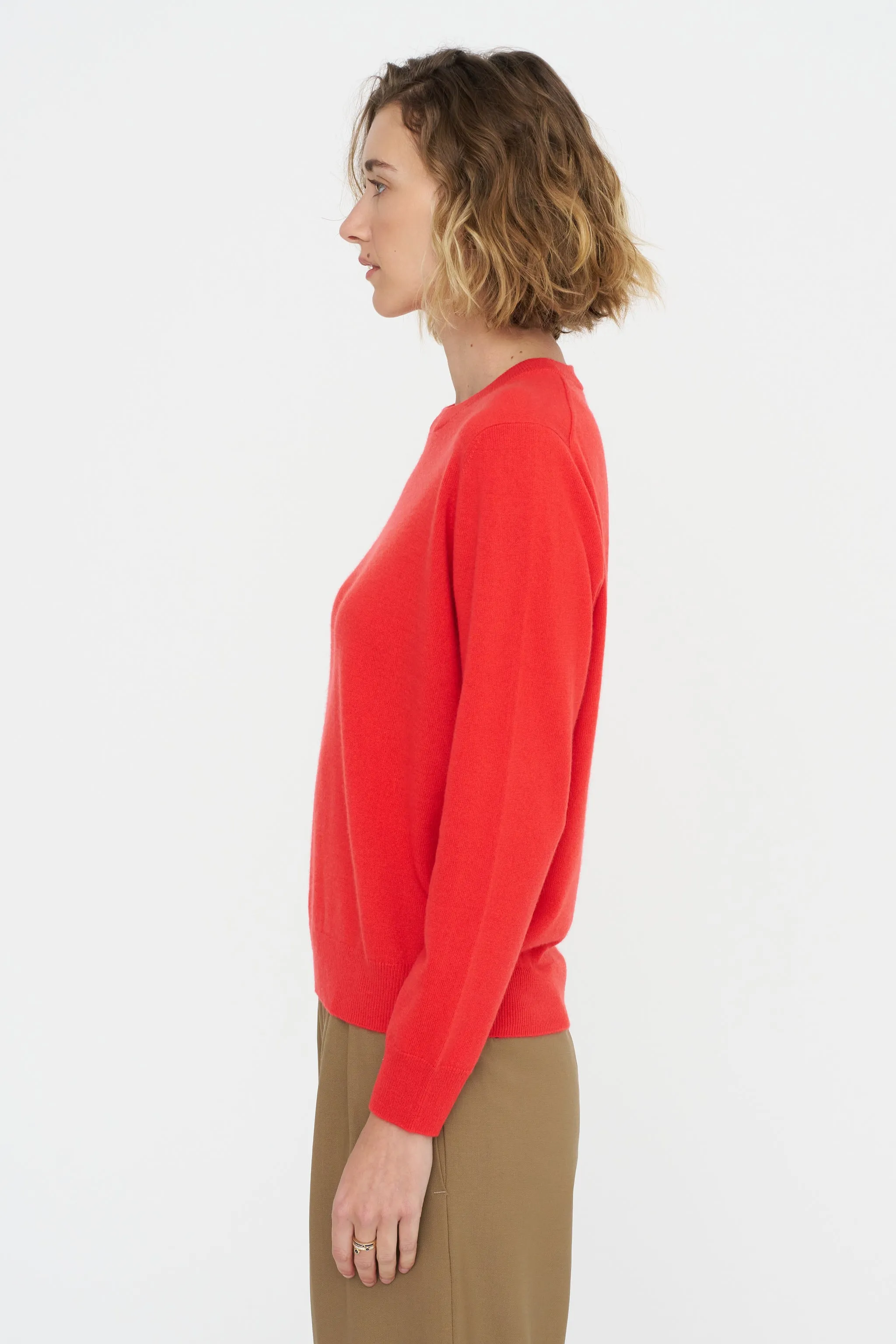 Round Neck Sweater sold by Kick Pleat product image thumbnail 4