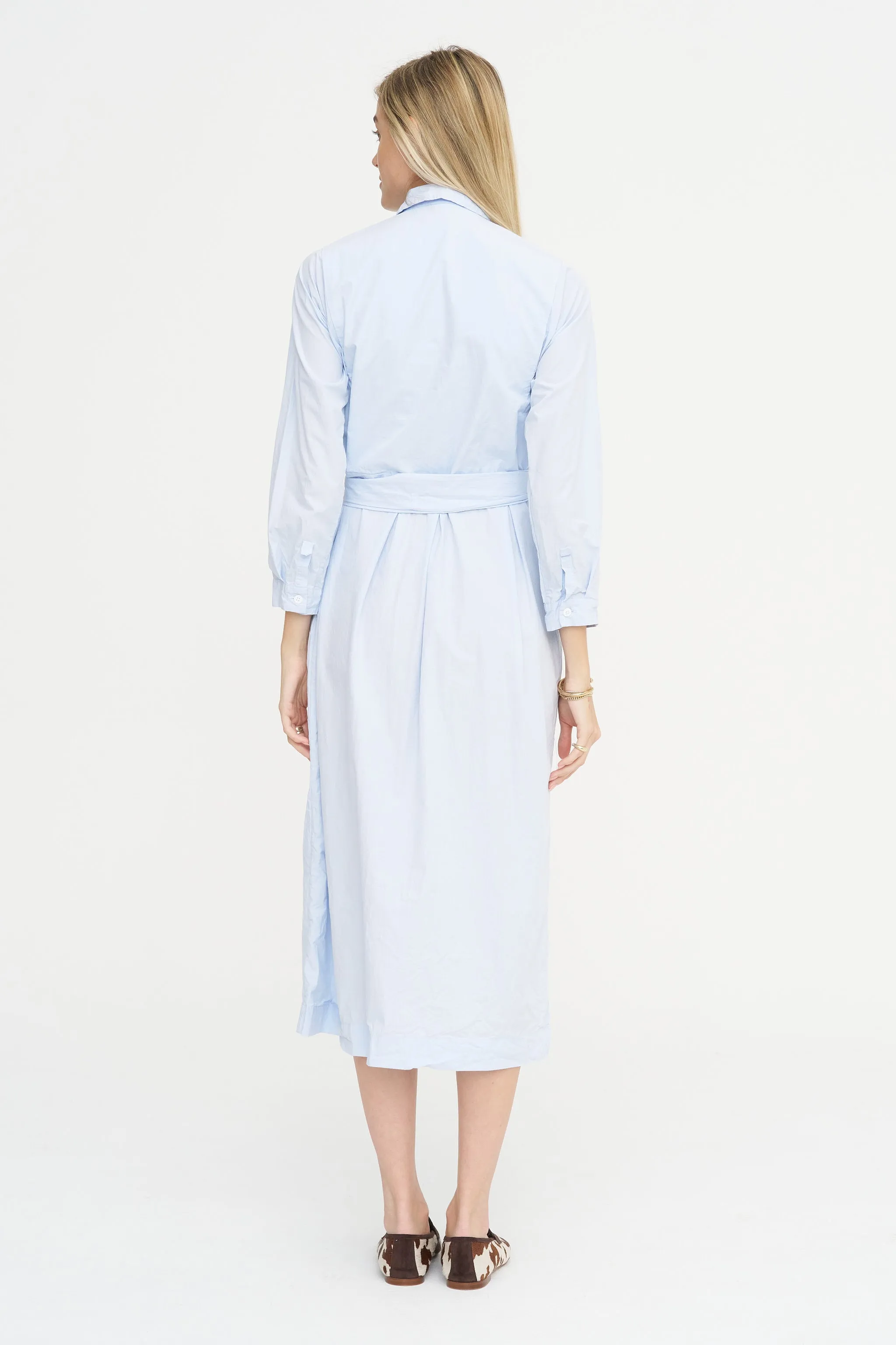 Dina Dress, Sax sold by Kick Pleat product image thumbnail 4
