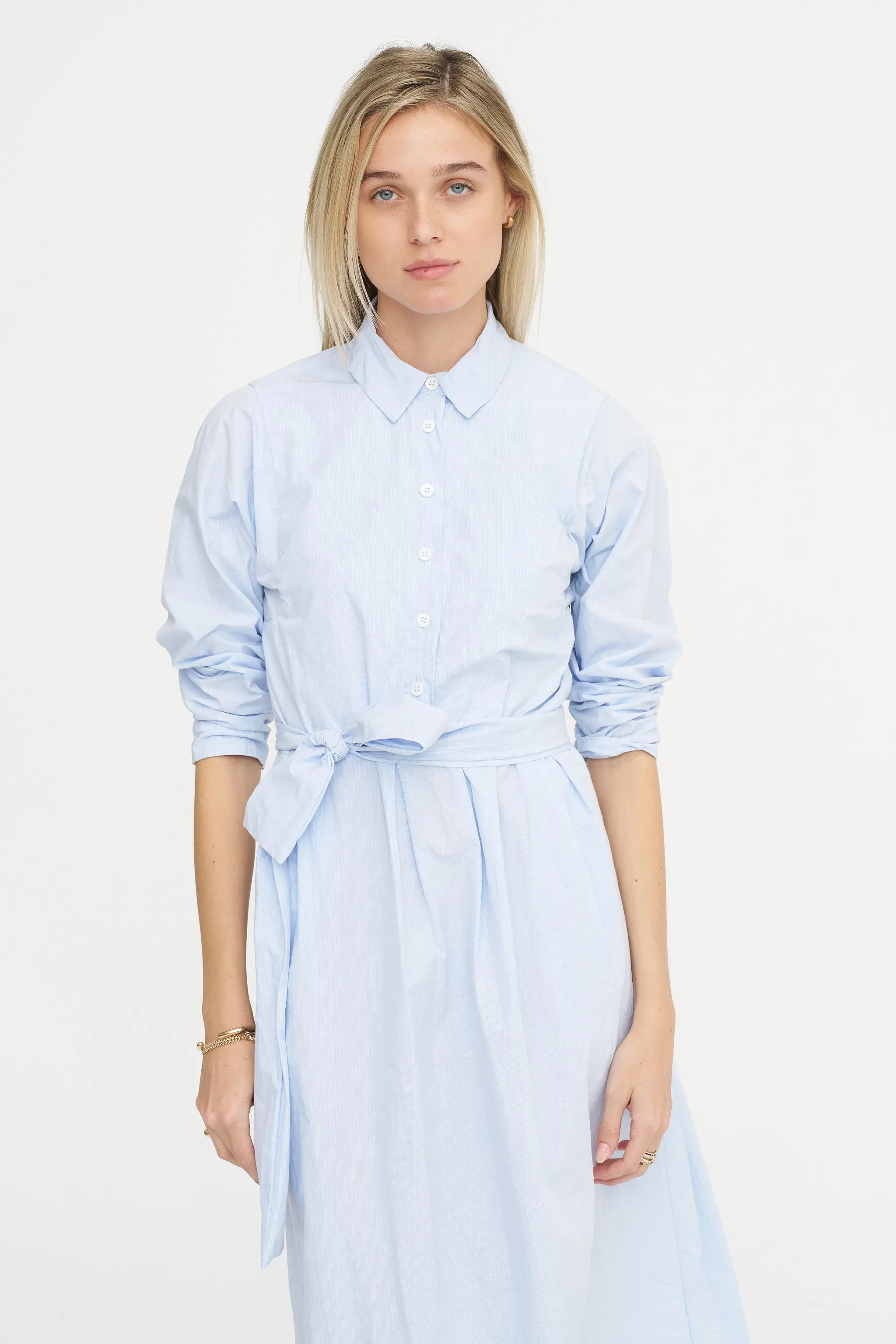 Dina Dress, Sax sold by Kick Pleat product image thumbnail 5
