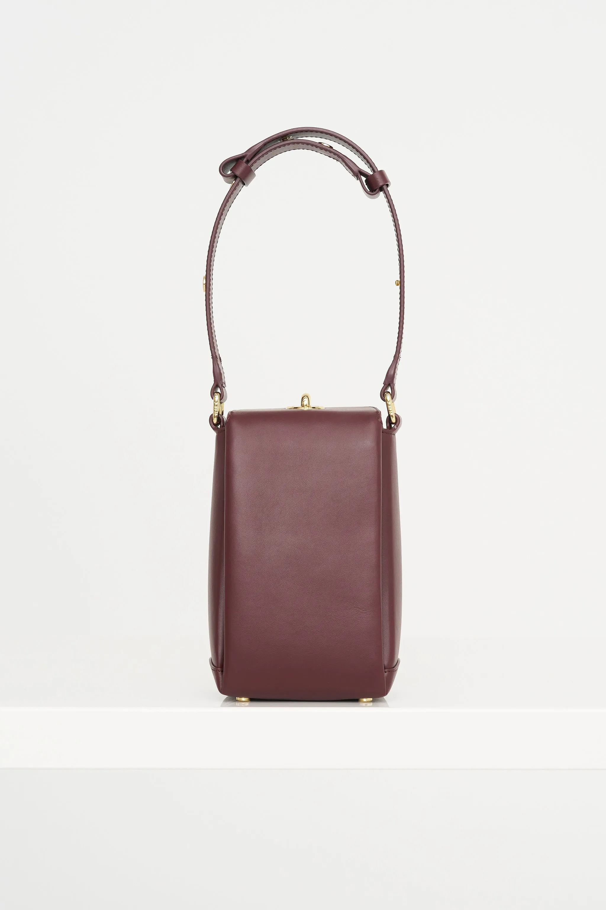 Folded Camera Bag, Burgundy sold by Kick Pleat product image thumbnail 3