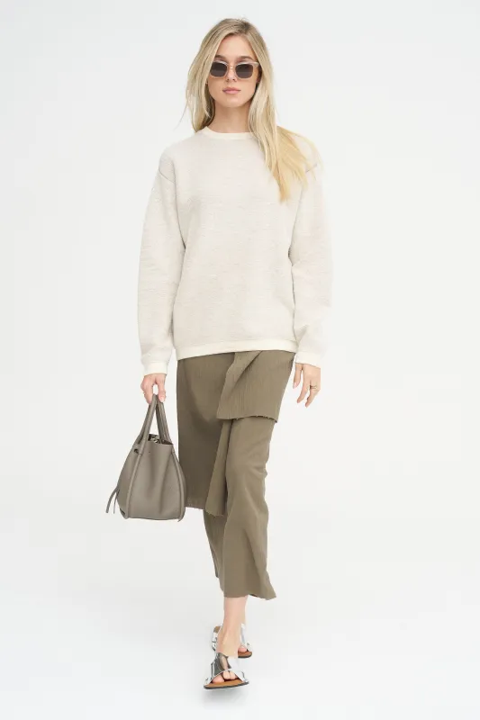 Raw Layer Skirt, Clay made by Lauren Manoogian