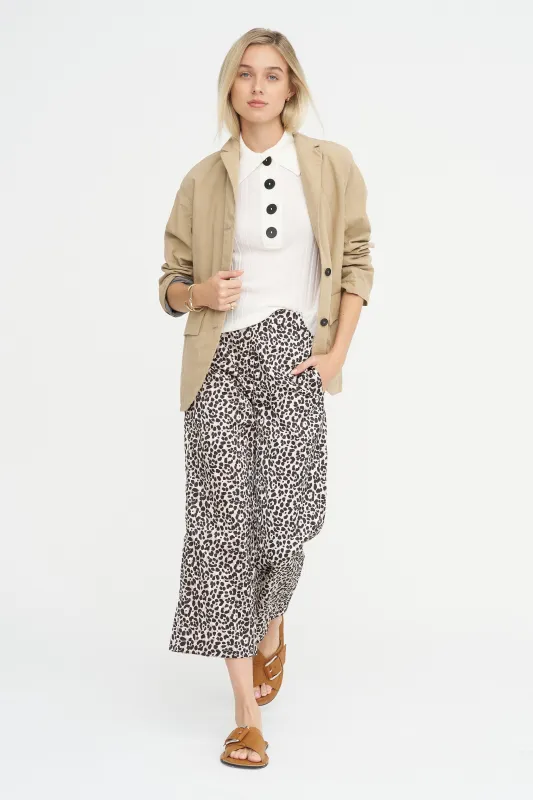 Sugarman Knit Polo, Off White made by Kick Pleat