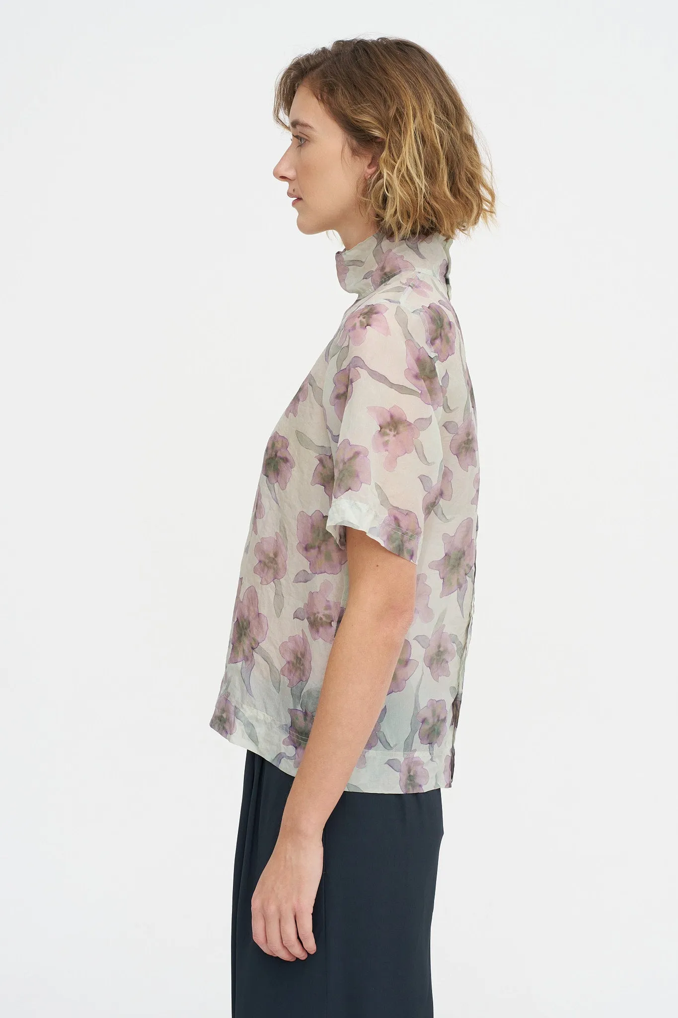 Tapulo Shirt, Mauve Ophelia sold by Kick Pleat product image thumbnail 4