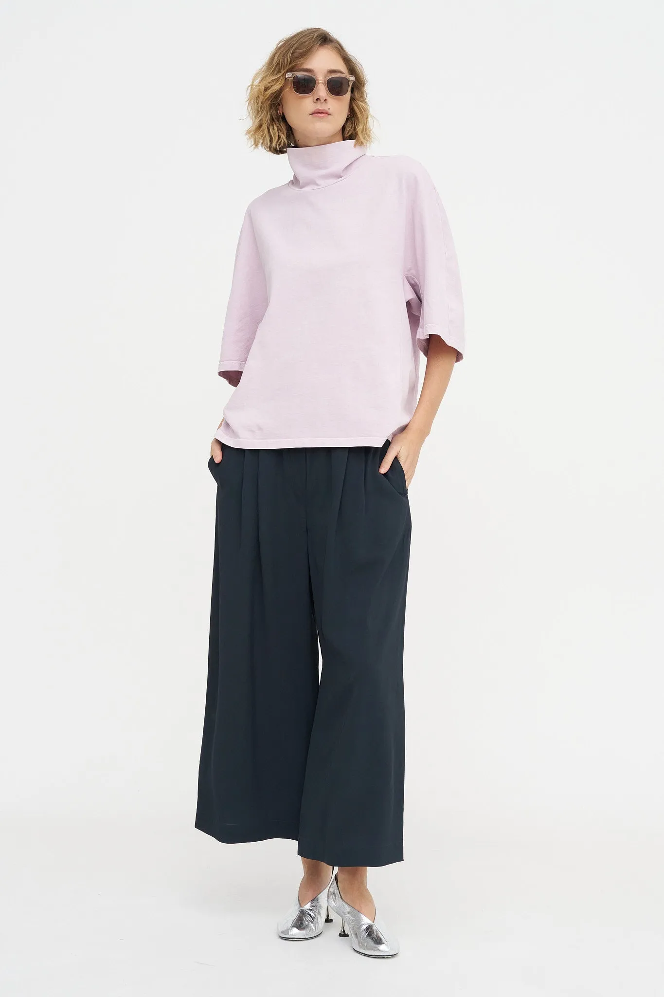 Pima Trouser, Deep Petrol sold by Kick Pleat product image thumbnail 2