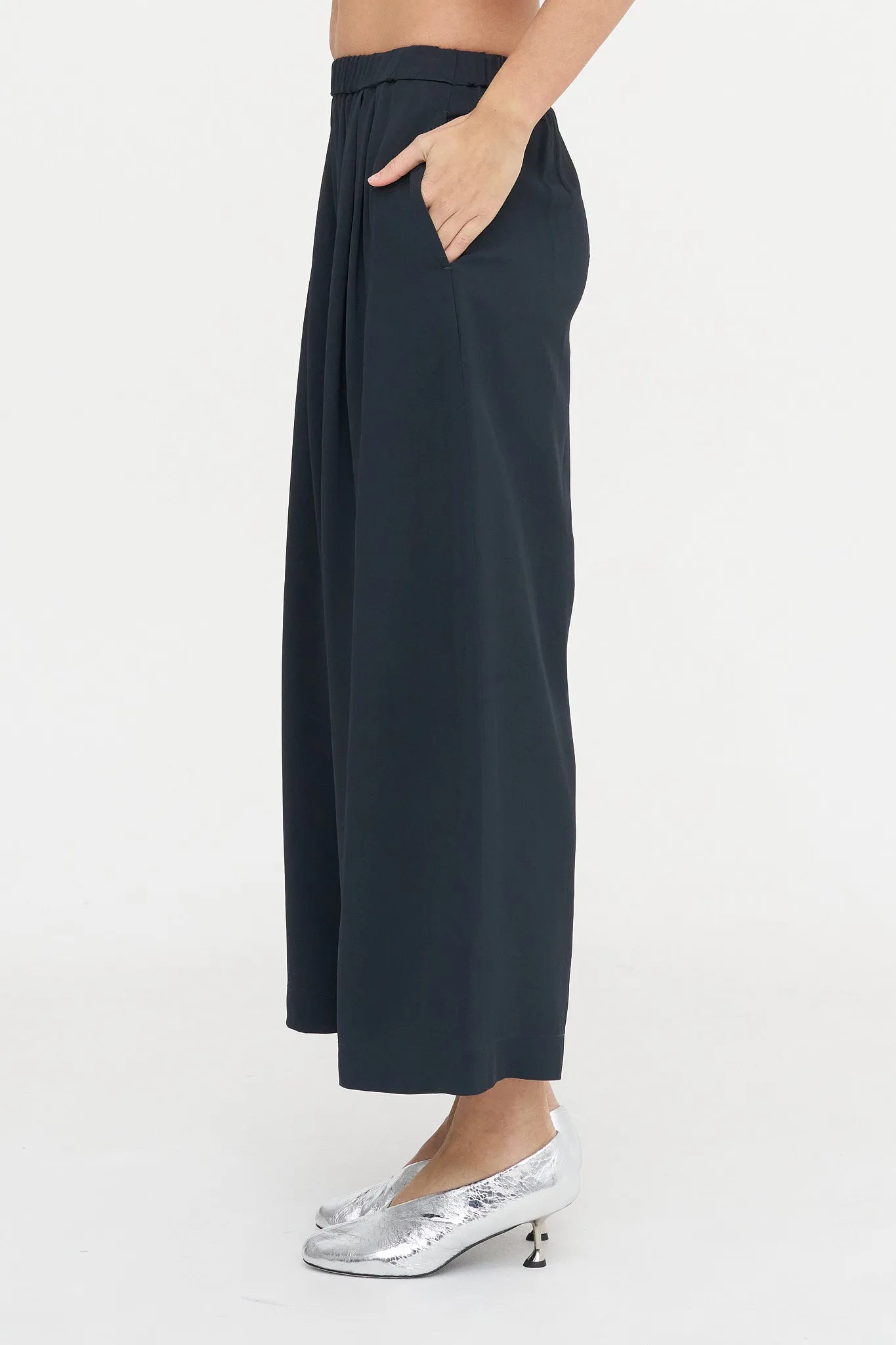 Pima Trouser, Deep Petrol sold by Kick Pleat product image thumbnail 4