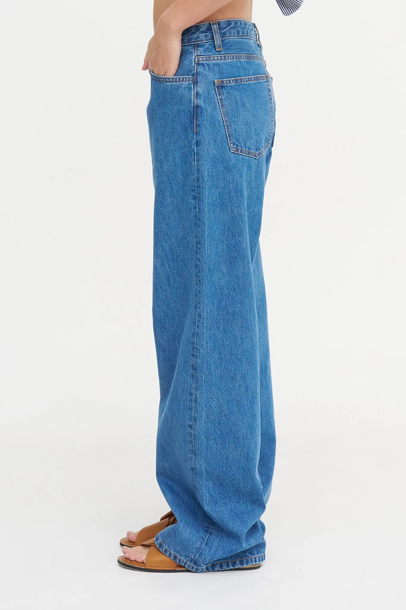 Uptown Jeans, True Blue sold by Kick Pleat product image thumbnail 3