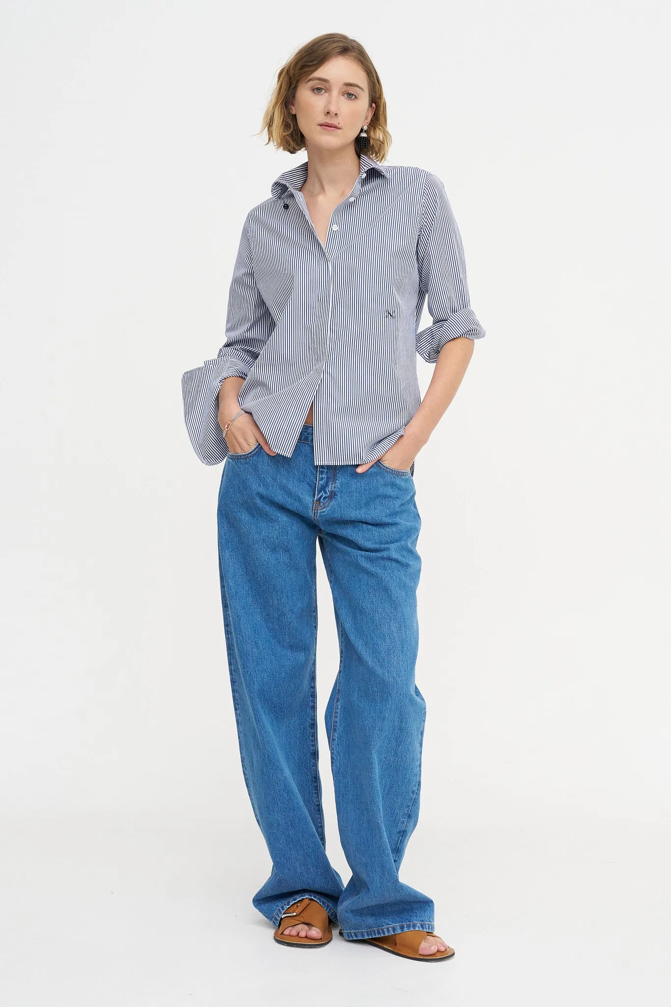 Uptown Jeans, True Blue sold by Kick Pleat