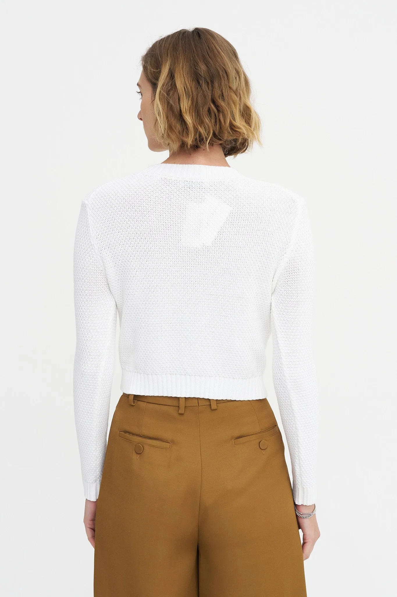 Pogo Sweater, Ivory sold by Kick Pleat product image thumbnail 5