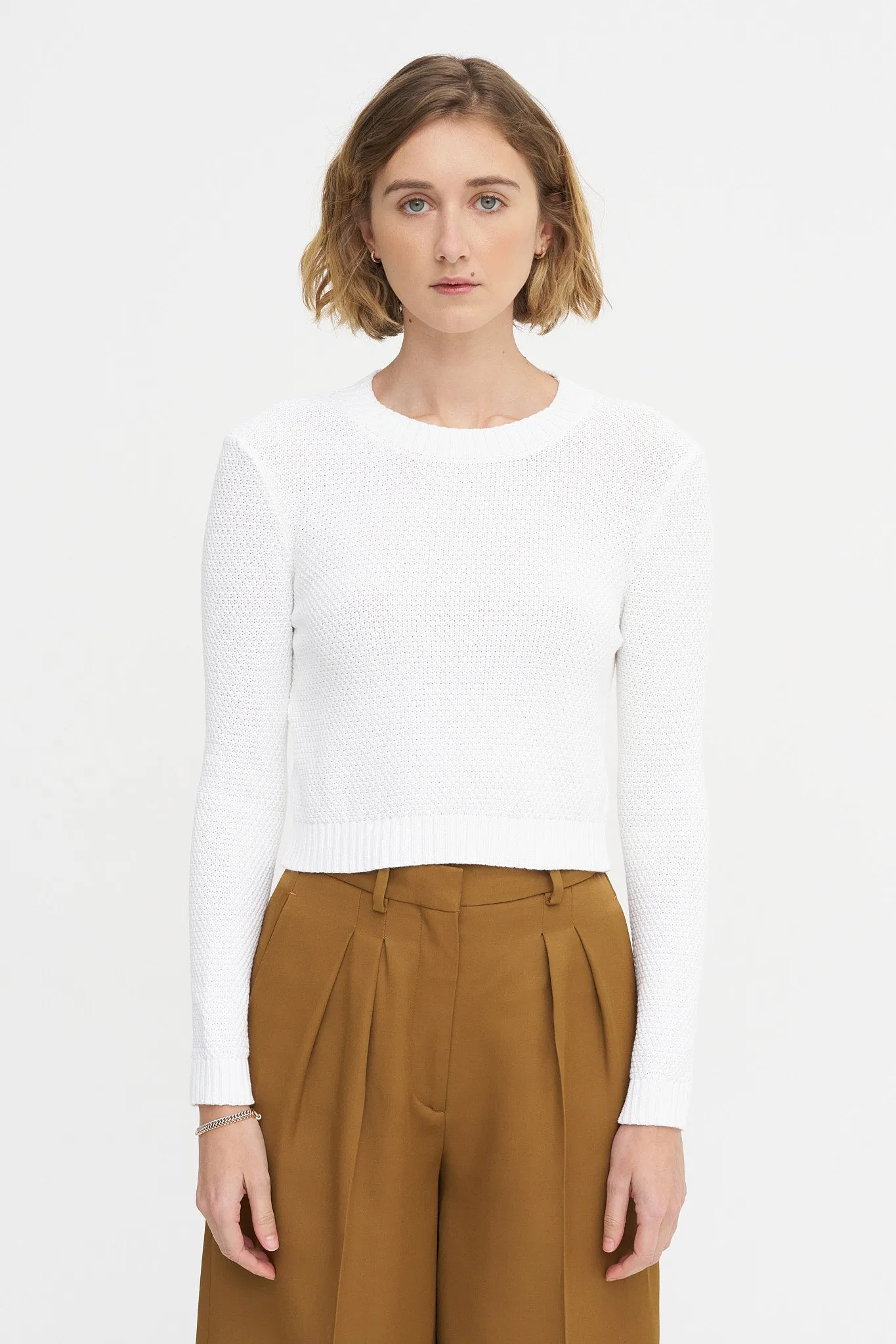Pogo Sweater, Ivory sold by Kick Pleat product image thumbnail 3