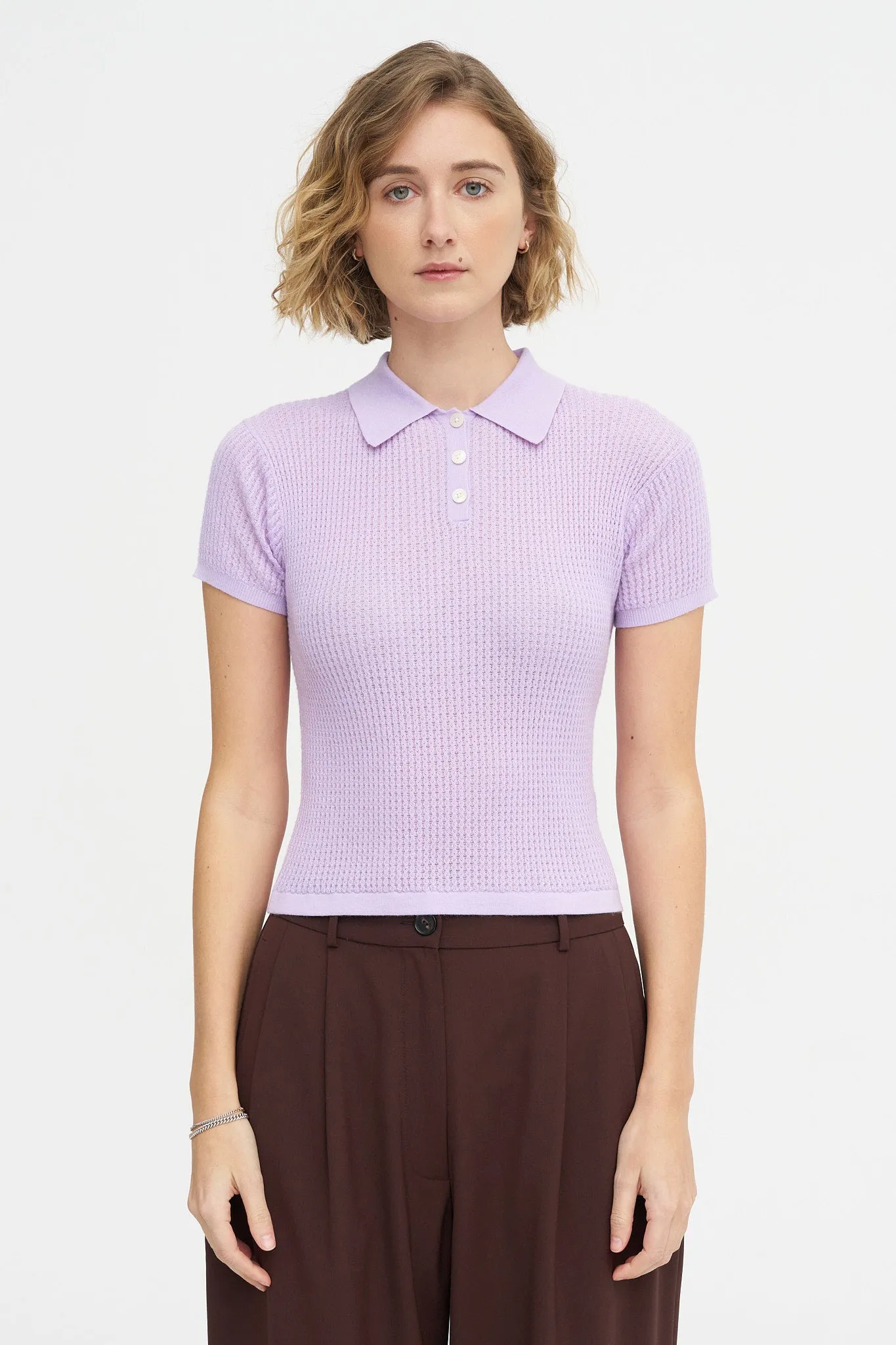 Shrunken Polo, Dusk sold by Kick Pleat product image thumbnail 2
