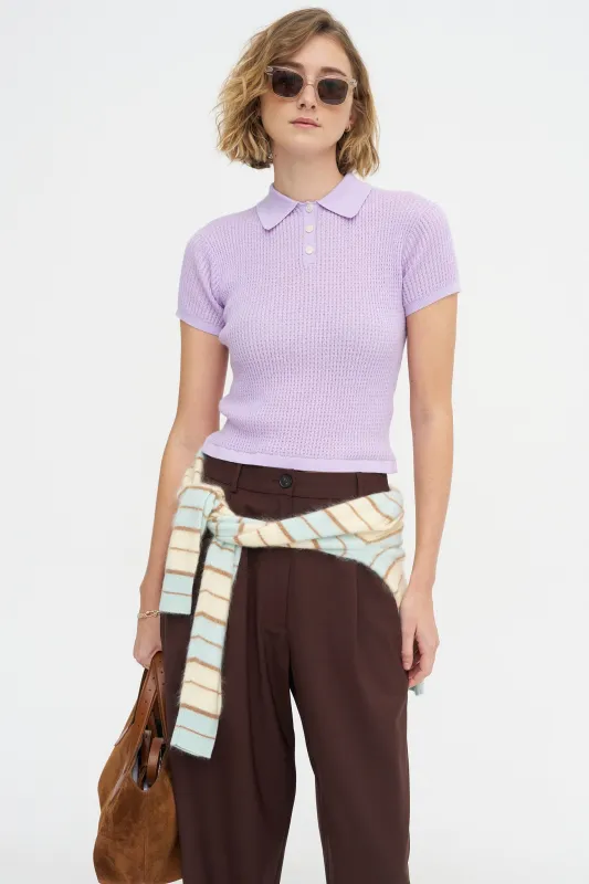 Shrunken Polo, Dusk sold by Kick Pleat