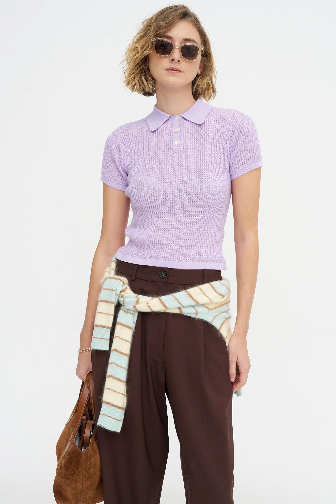 Shrunken Polo, Dusk sold by Kick Pleat