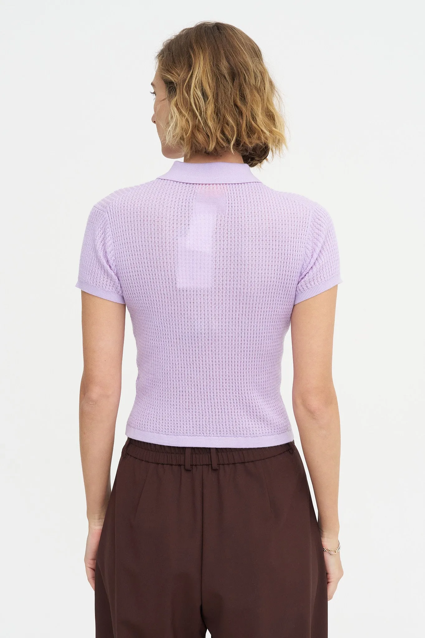 Shrunken Polo, Dusk sold by Kick Pleat product image thumbnail 4