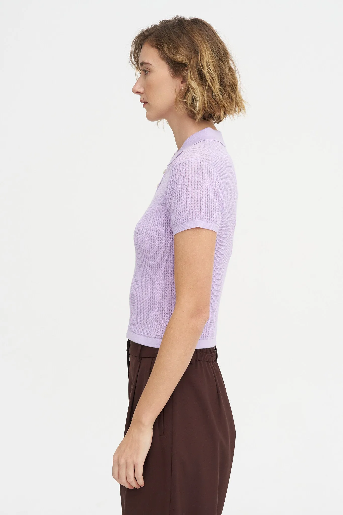 Shrunken Polo, Dusk sold by Kick Pleat product image thumbnail 3