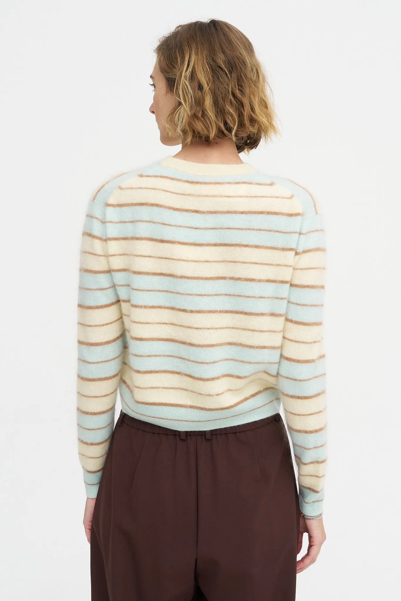 Grizzly Stripe Crew sold by Kick Pleat product image thumbnail 5