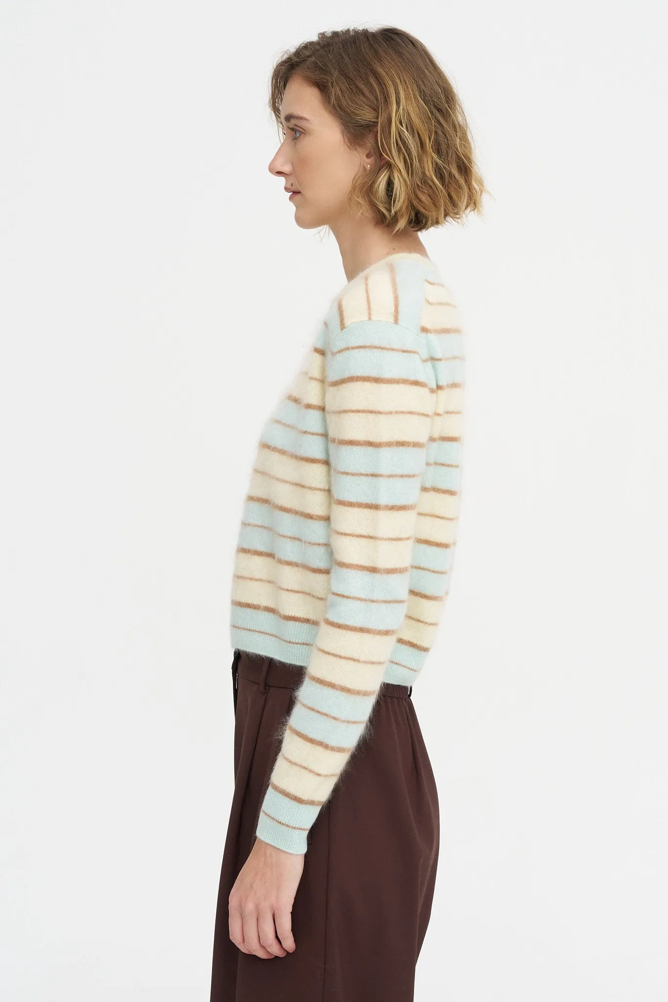 Grizzly Stripe Crew sold by Kick Pleat product image thumbnail 4