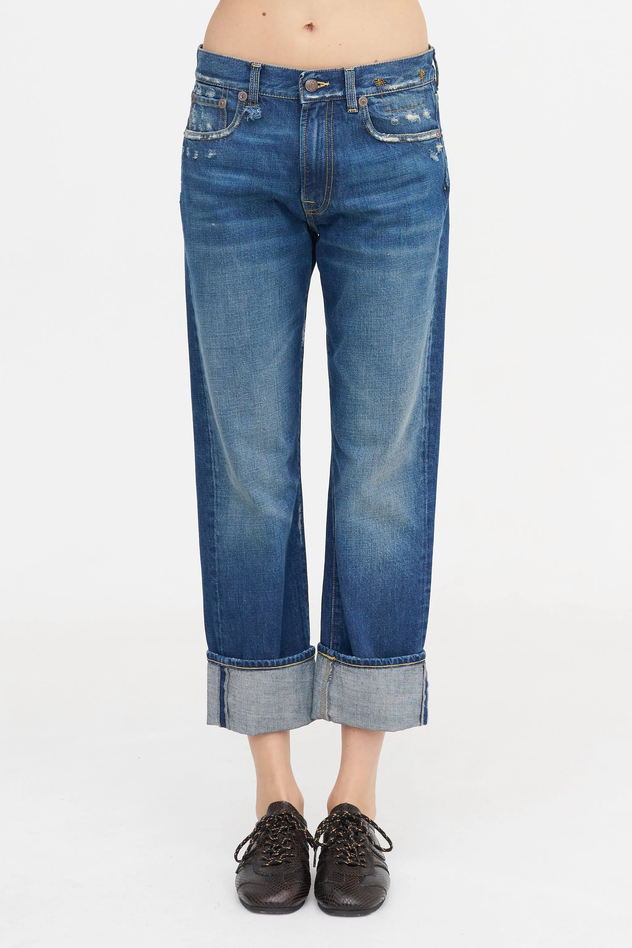 Cuffed Romeo, Oasis Blue sold by Kick Pleat product image thumbnail 2