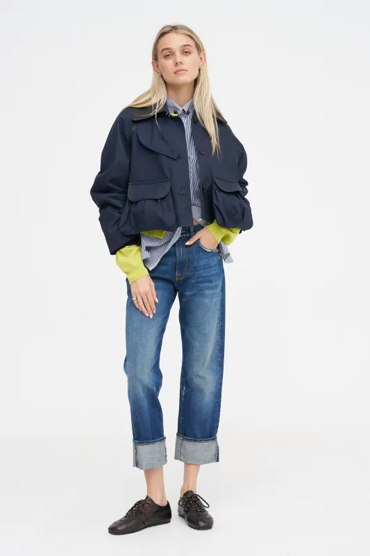 Cuffed Romeo, Oasis Blue made by R13