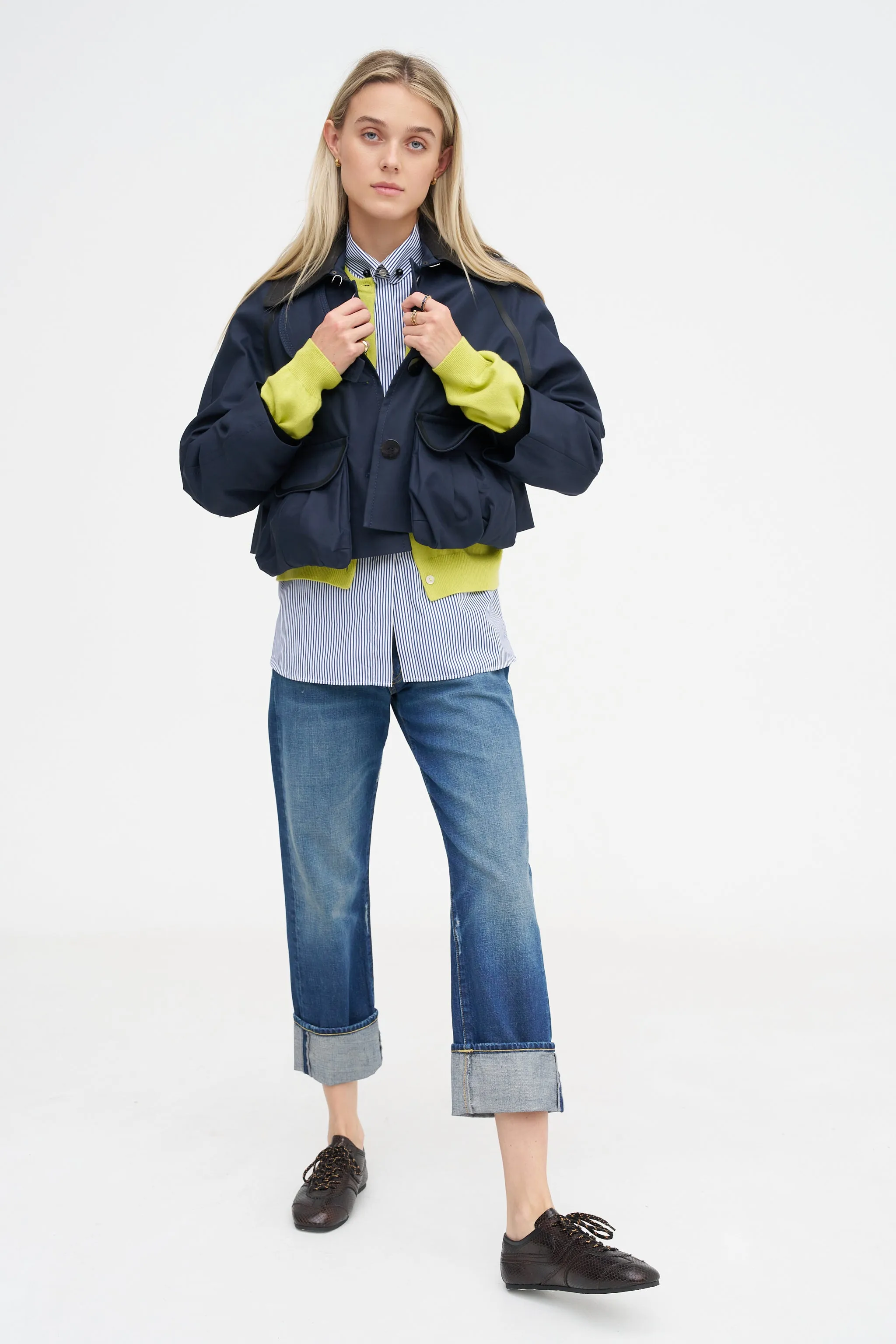 Cuffed Romeo, Oasis Blue sold by Kick Pleat product image thumbnail 5