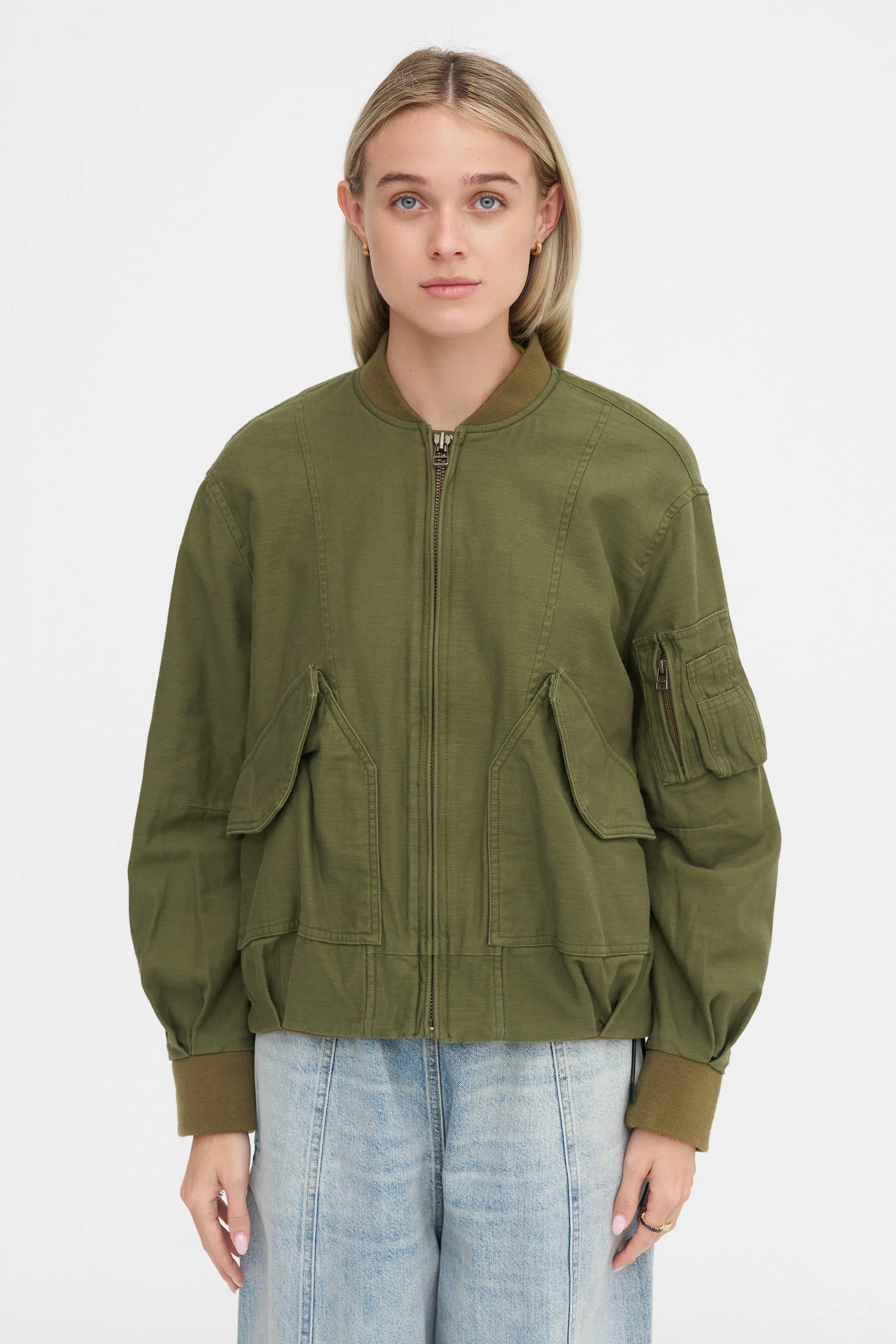 Bubble Bomber, Olive Green sold by Kick Pleat product image thumbnail 2