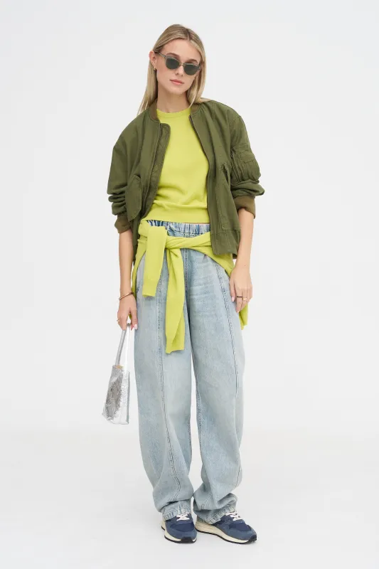 Bubble Bomber, Olive Green sold by Kick Pleat