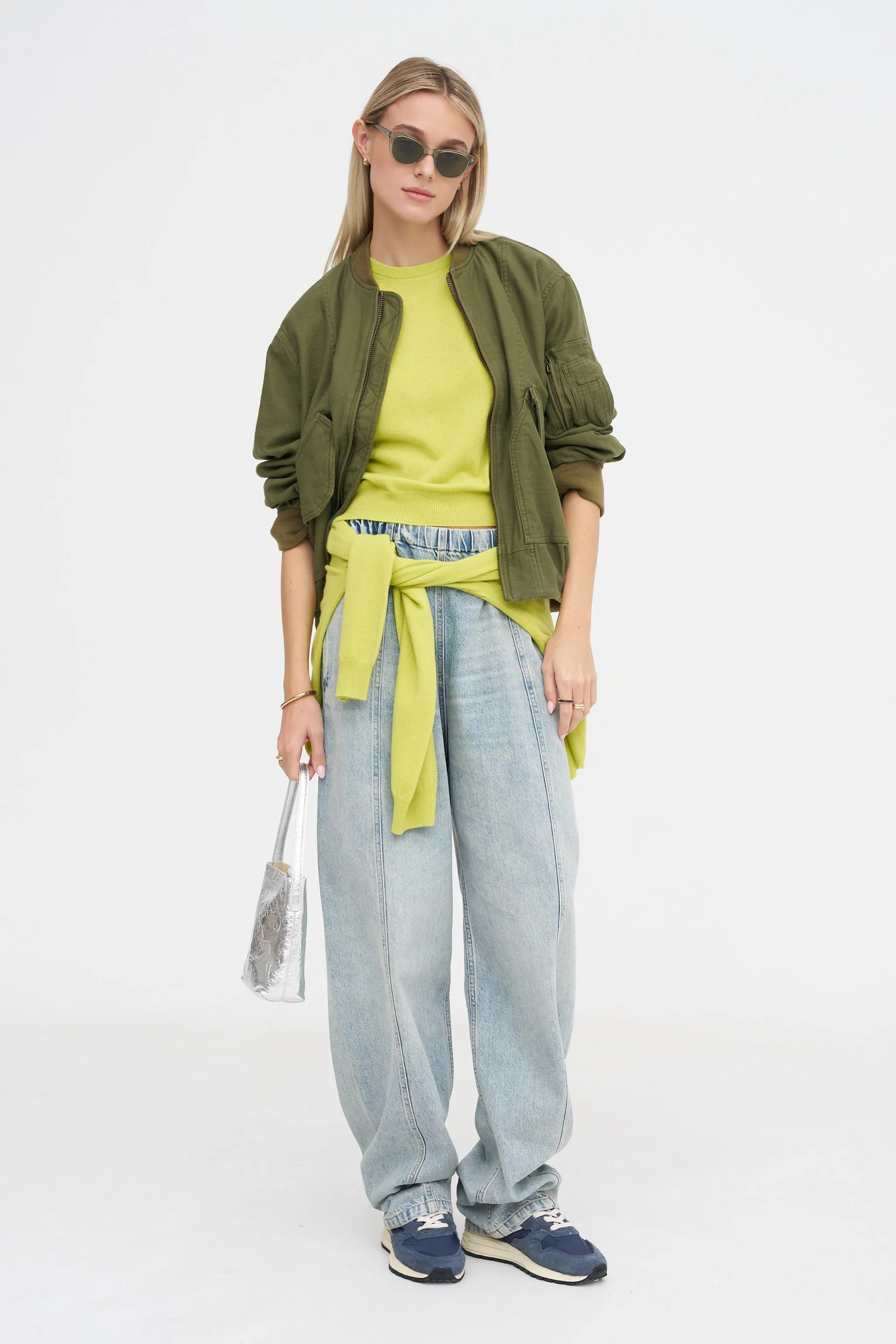 Bubble Bomber, Olive Green sold by Kick Pleat