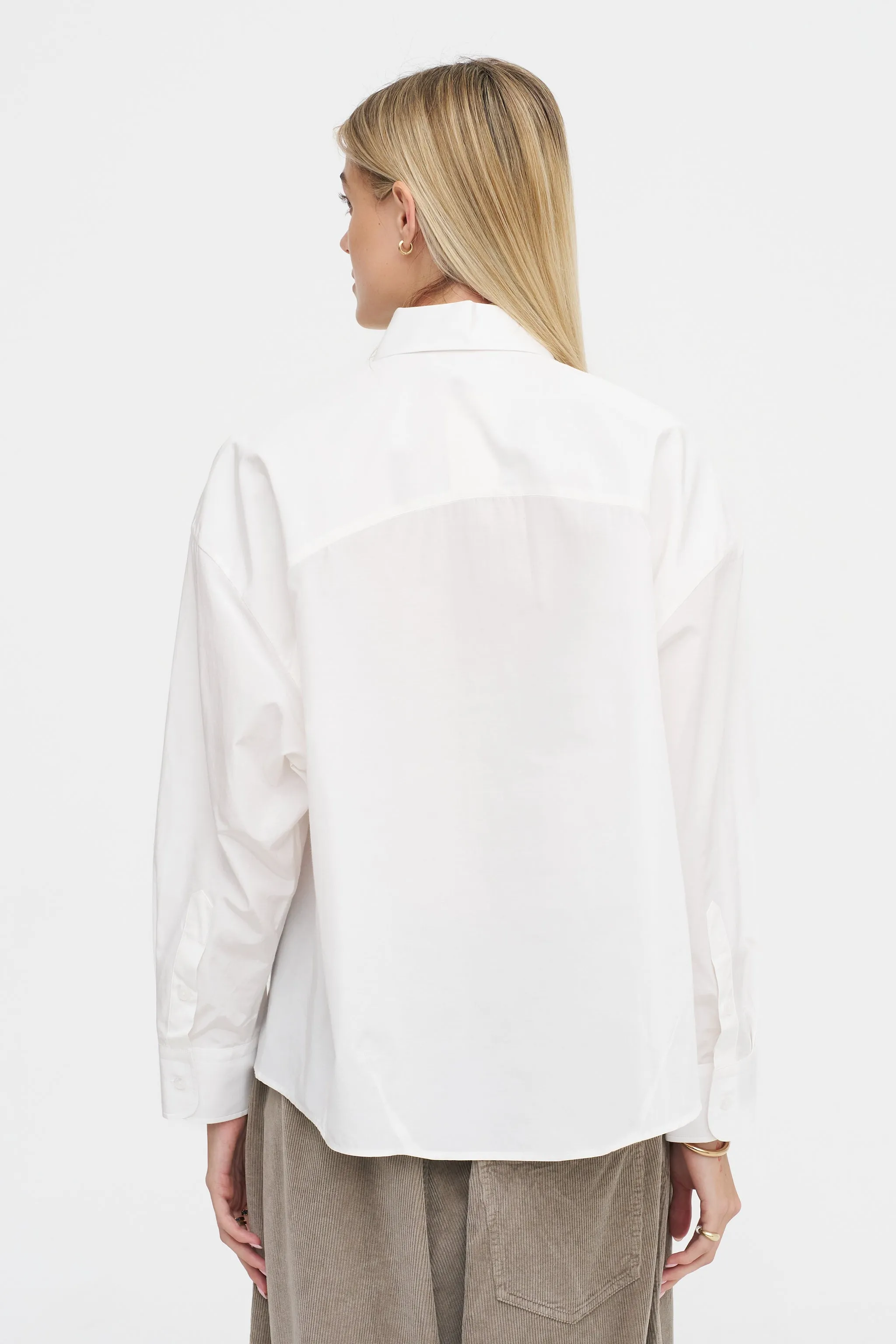 Lace Shirt, White sold by Kick Pleat product image thumbnail 4