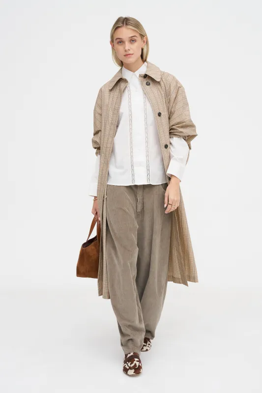 Lace Shirt, White made by Cordera