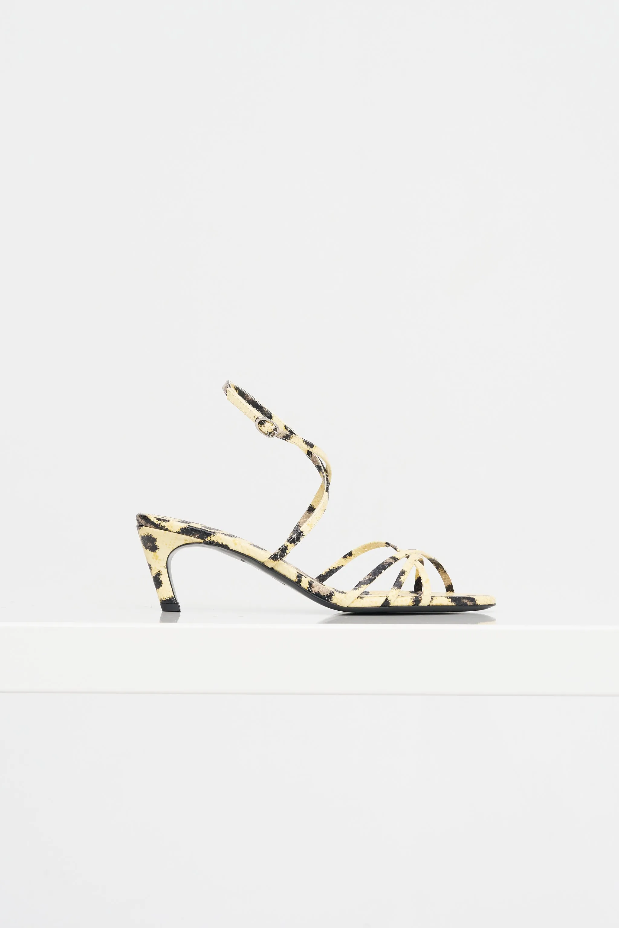 Uma Ankle Strap Sandals, Resin Multi sold by Kick Pleat