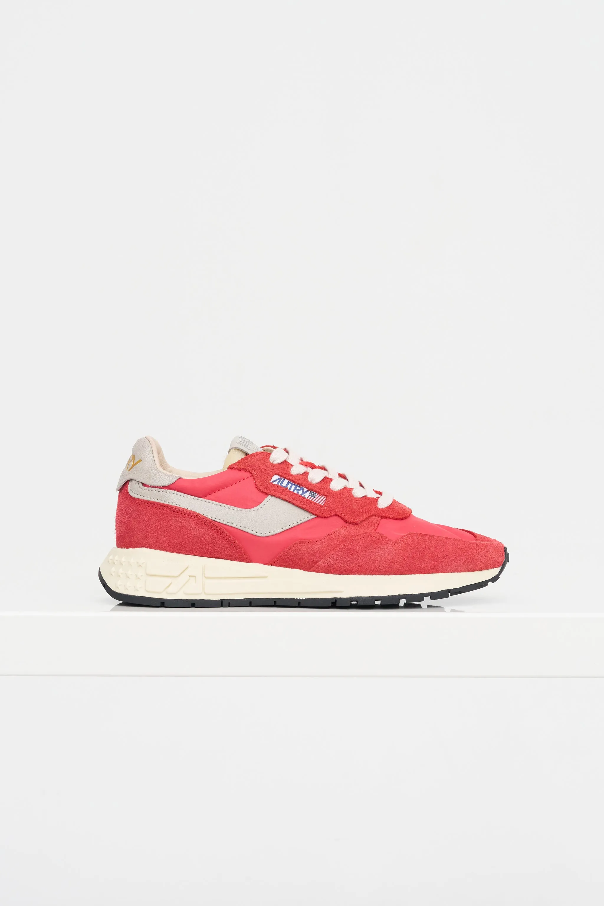 Reelwind Low Sneaker, Red sold by Kick Pleat