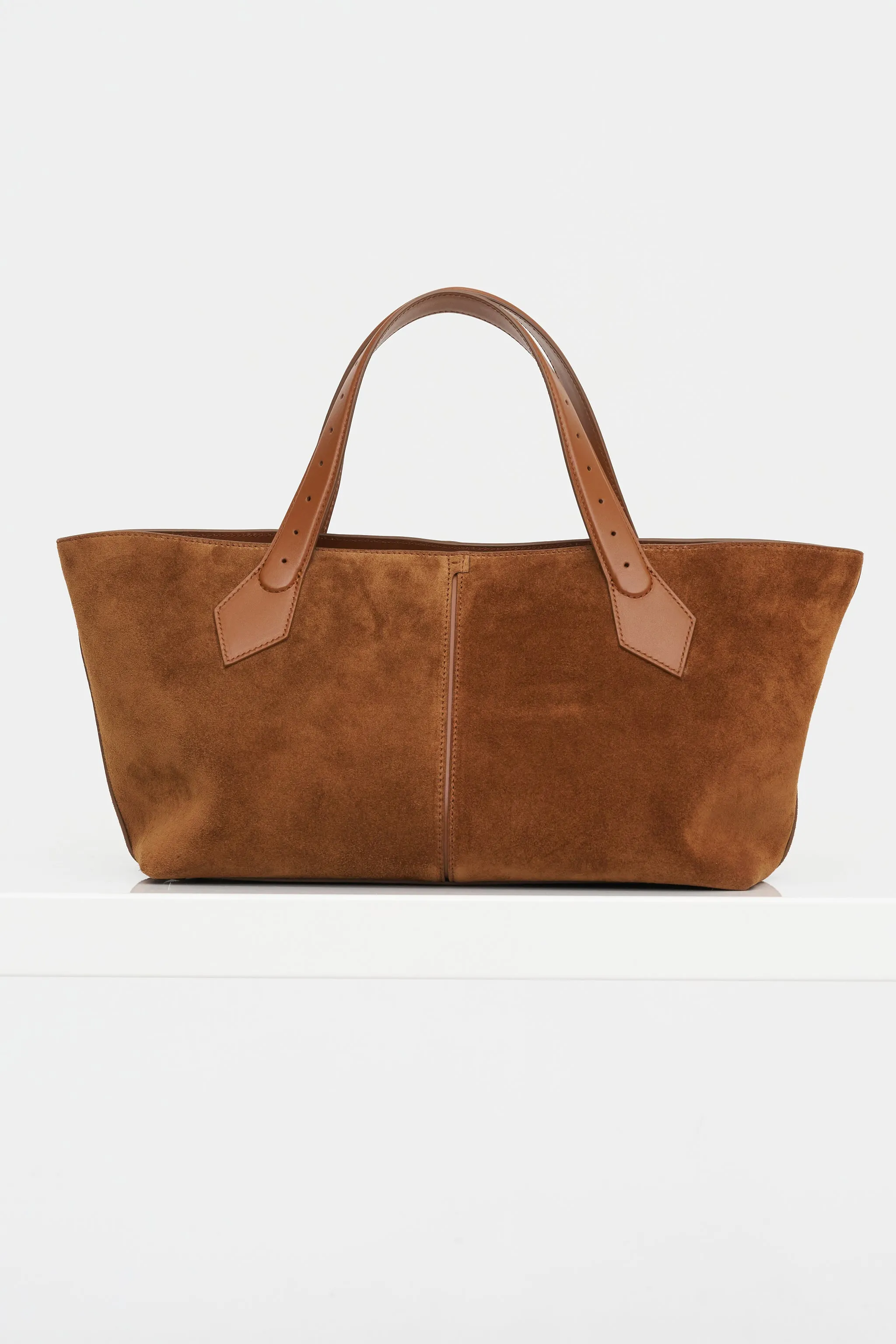 East West Chelsea Tote, Saddle sold by Kick Pleat product image thumbnail 2