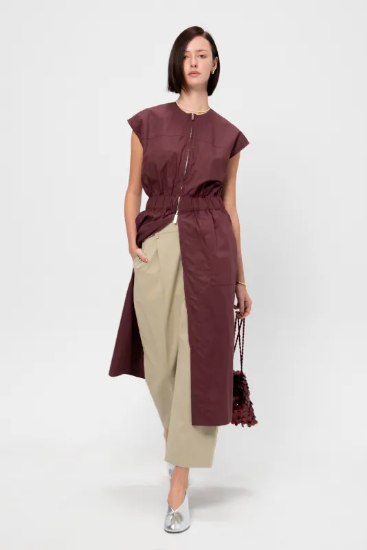 Cropped Trousers, Light Beige made by GAUCHERE