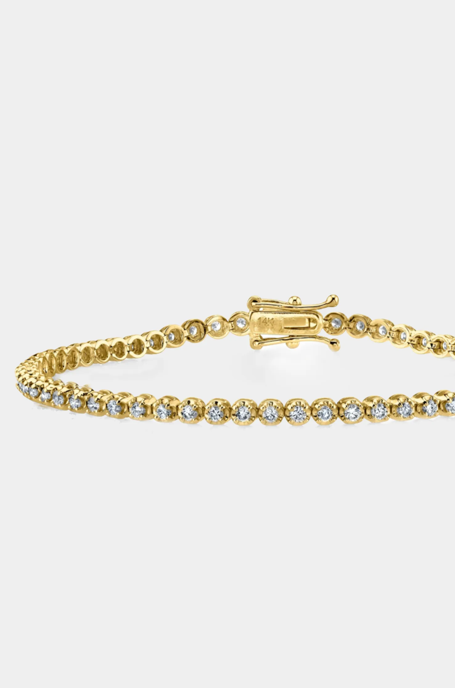 Illusion Tennis Bracelet sold by Kick Pleat product image thumbnail 3