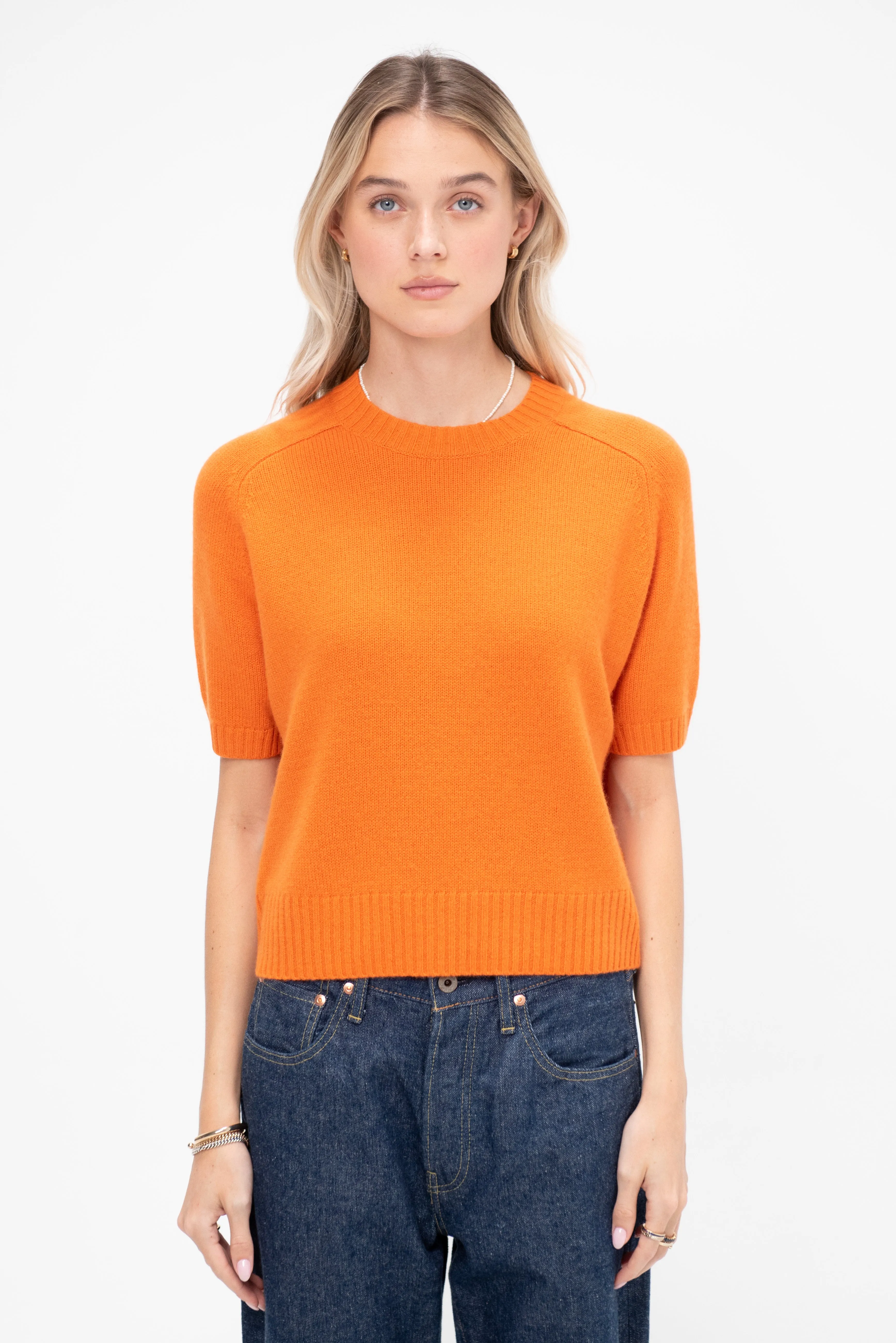 Round Neck Sweater, Tango sold by Kick Pleat product image thumbnail 2