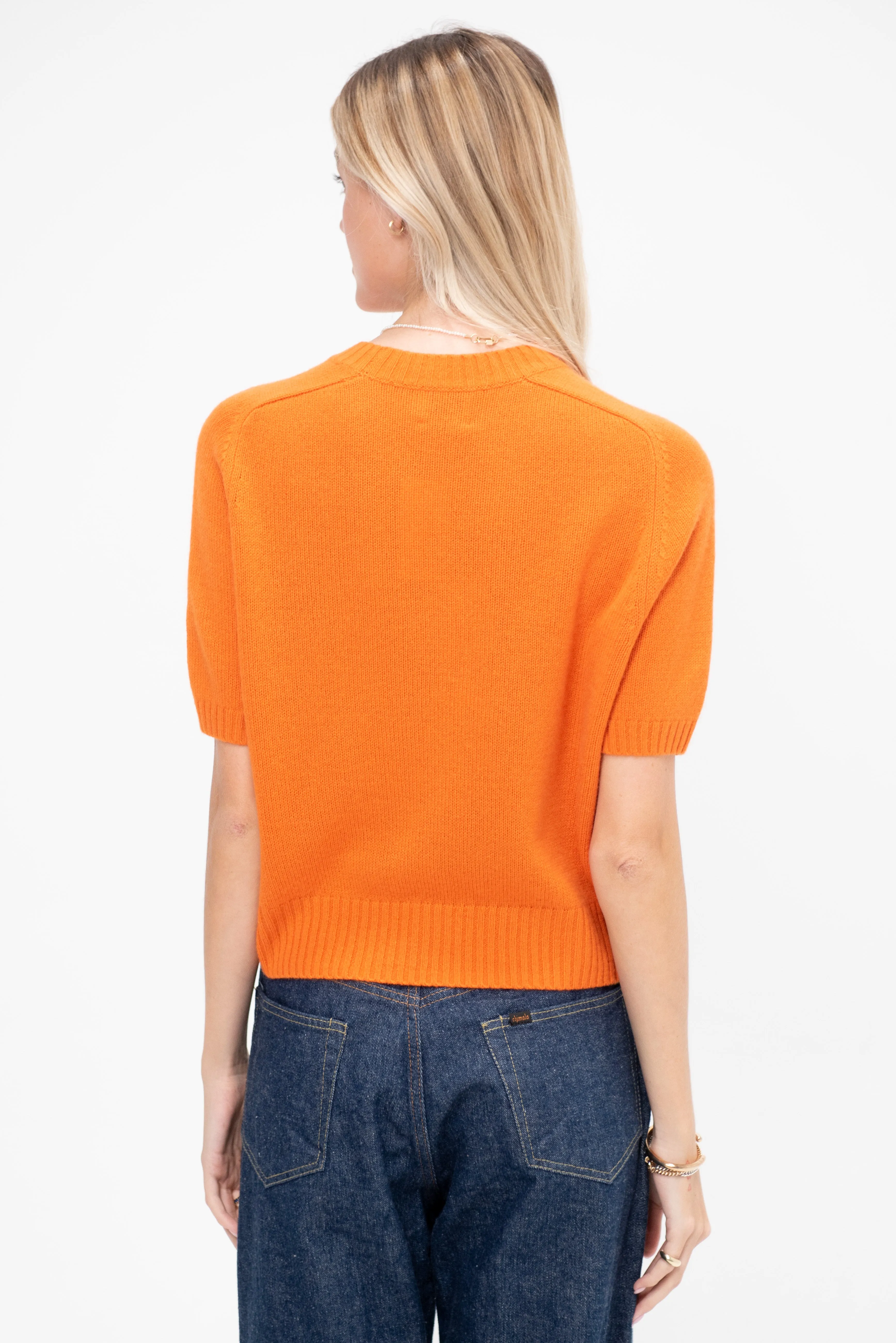 Round Neck Sweater, Tango sold by Kick Pleat product image thumbnail 4