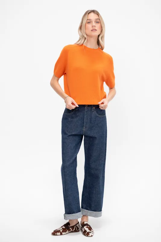 Round Neck Sweater, Tango sold by Kick Pleat