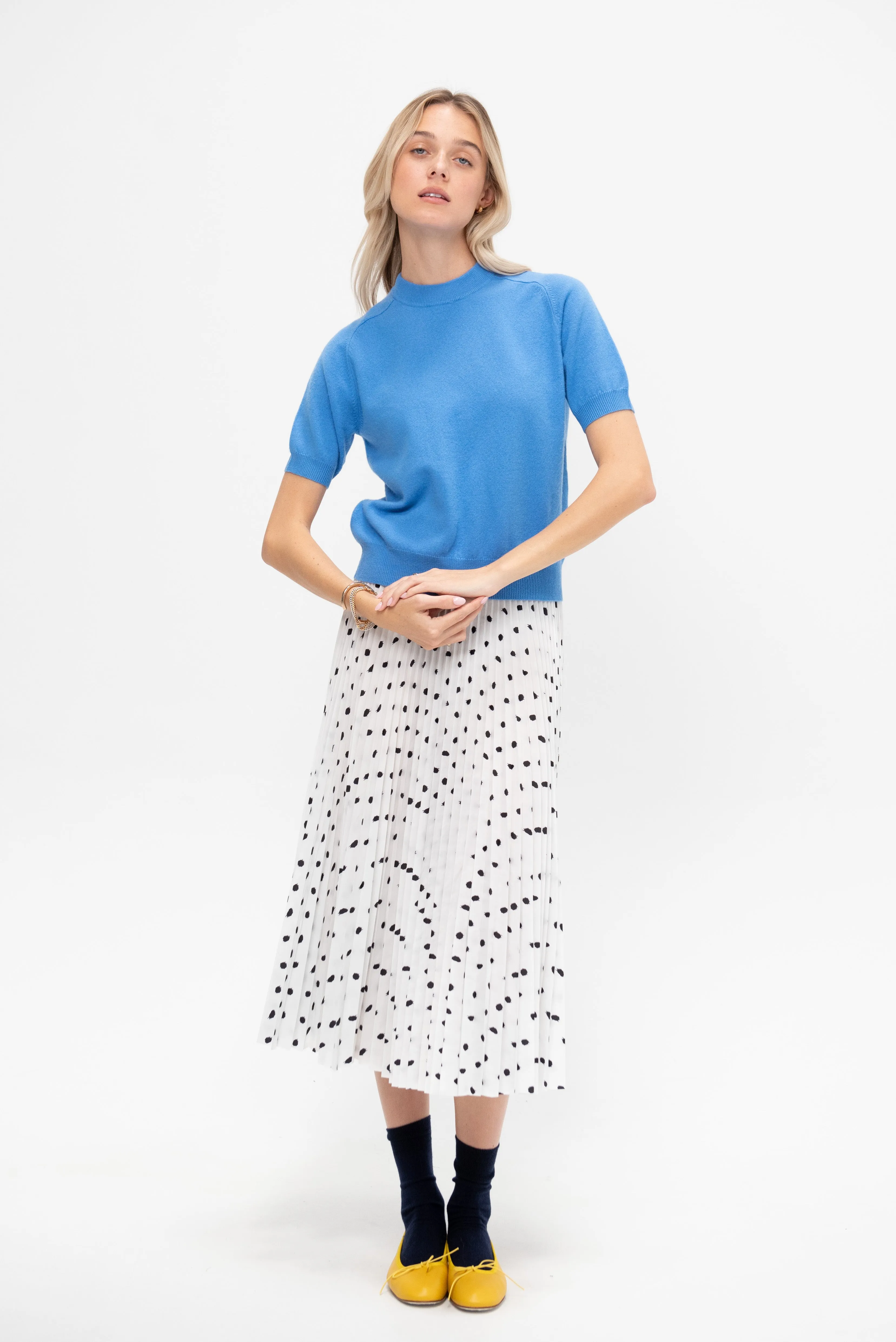 Irelia Cashmere Top sold by Kick Pleat