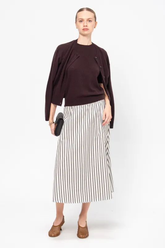 Crew T-Shirt, Plum sold by Kick Pleat