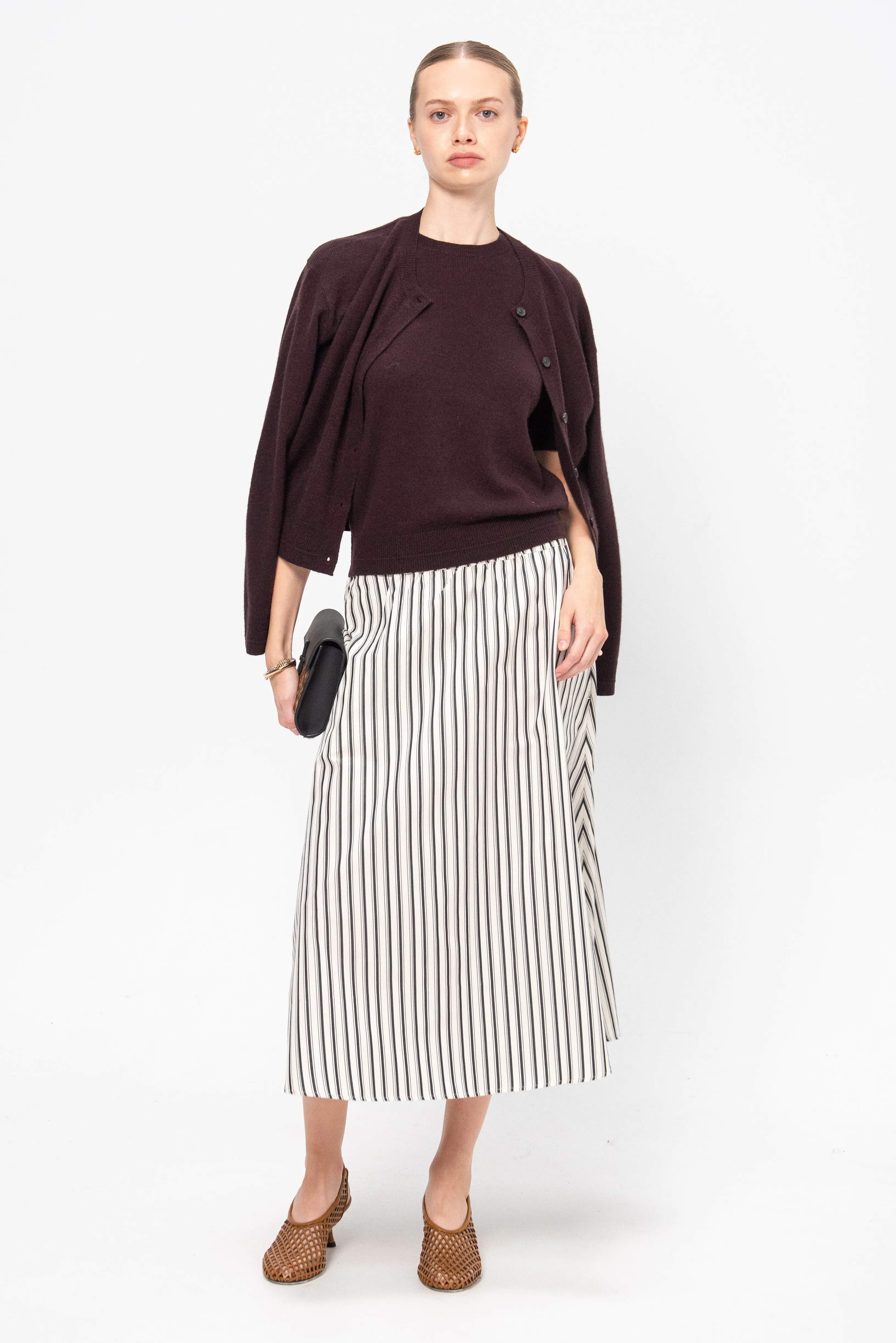 Crew T-Shirt, Plum sold by Kick Pleat