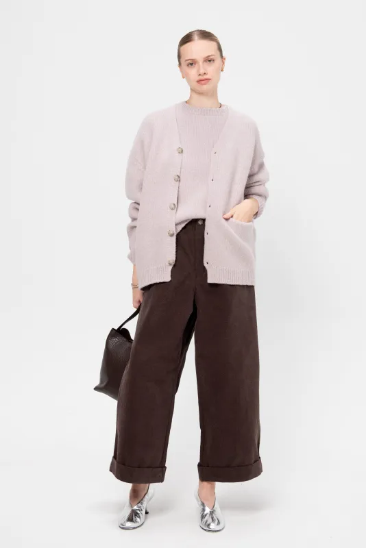 Loft Cardigan, Lavender sold by Kick Pleat