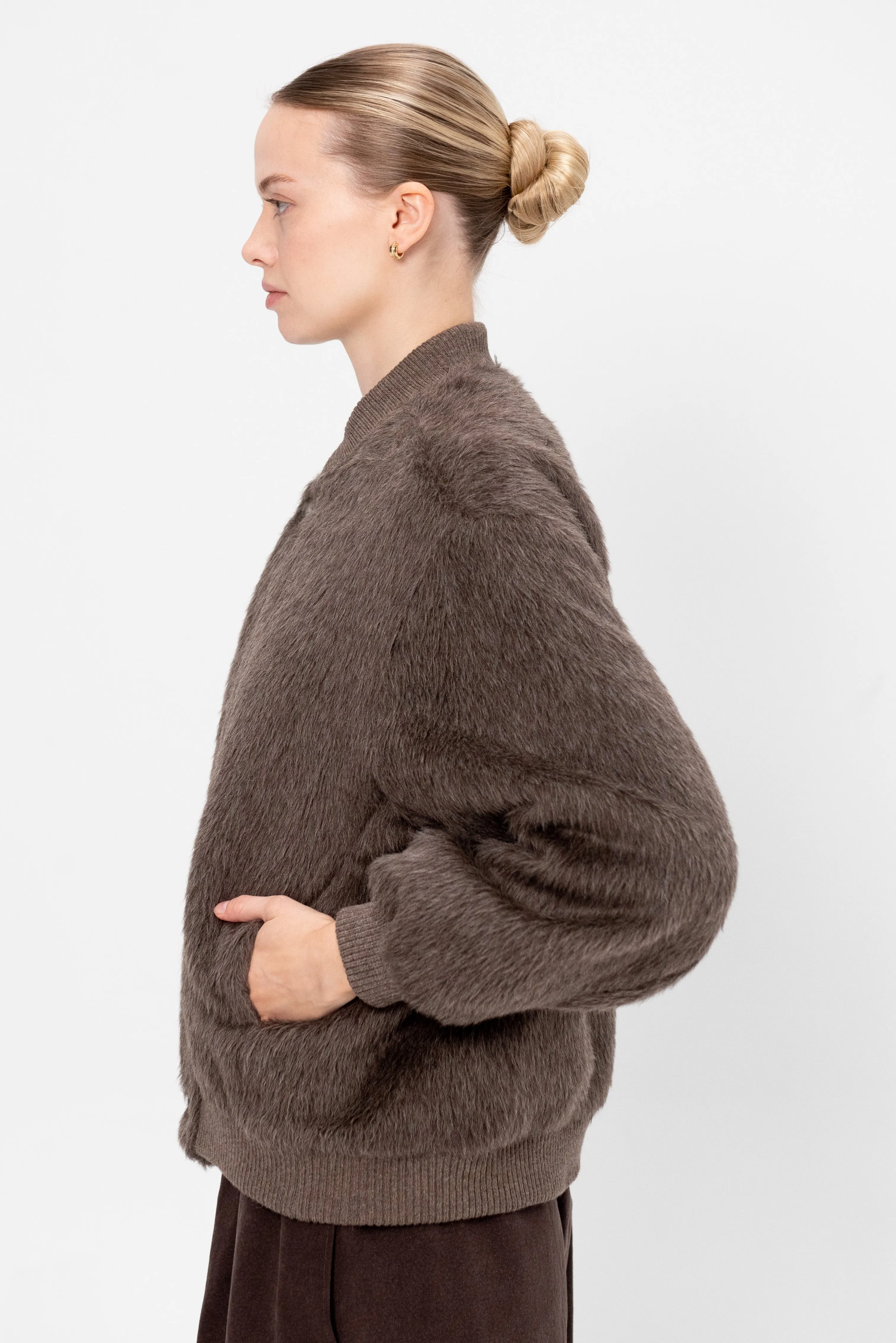 Suri Bomber, Barnwood sold by Kick Pleat product image thumbnail 3