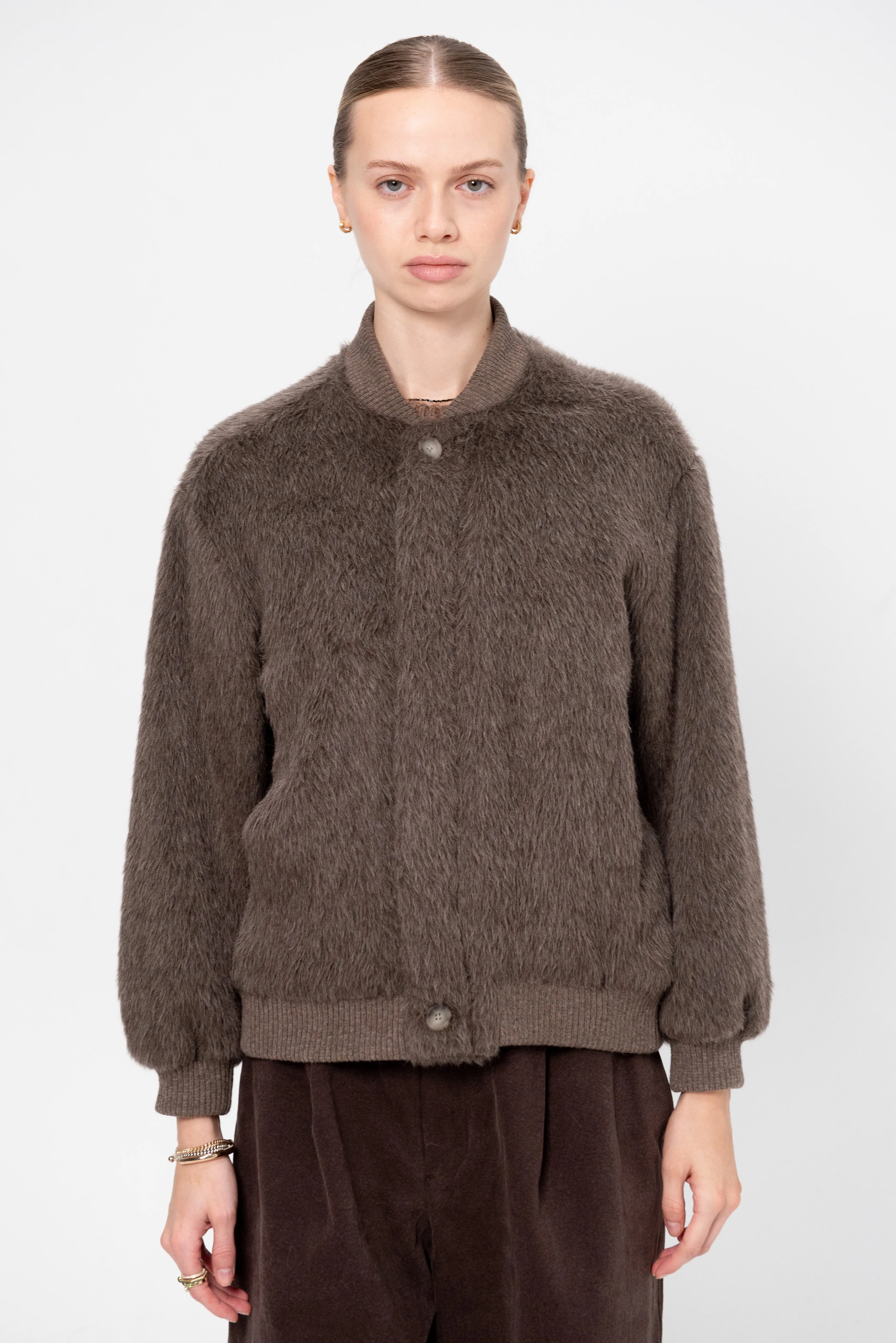 Suri Bomber, Barnwood sold by Kick Pleat product image thumbnail 2