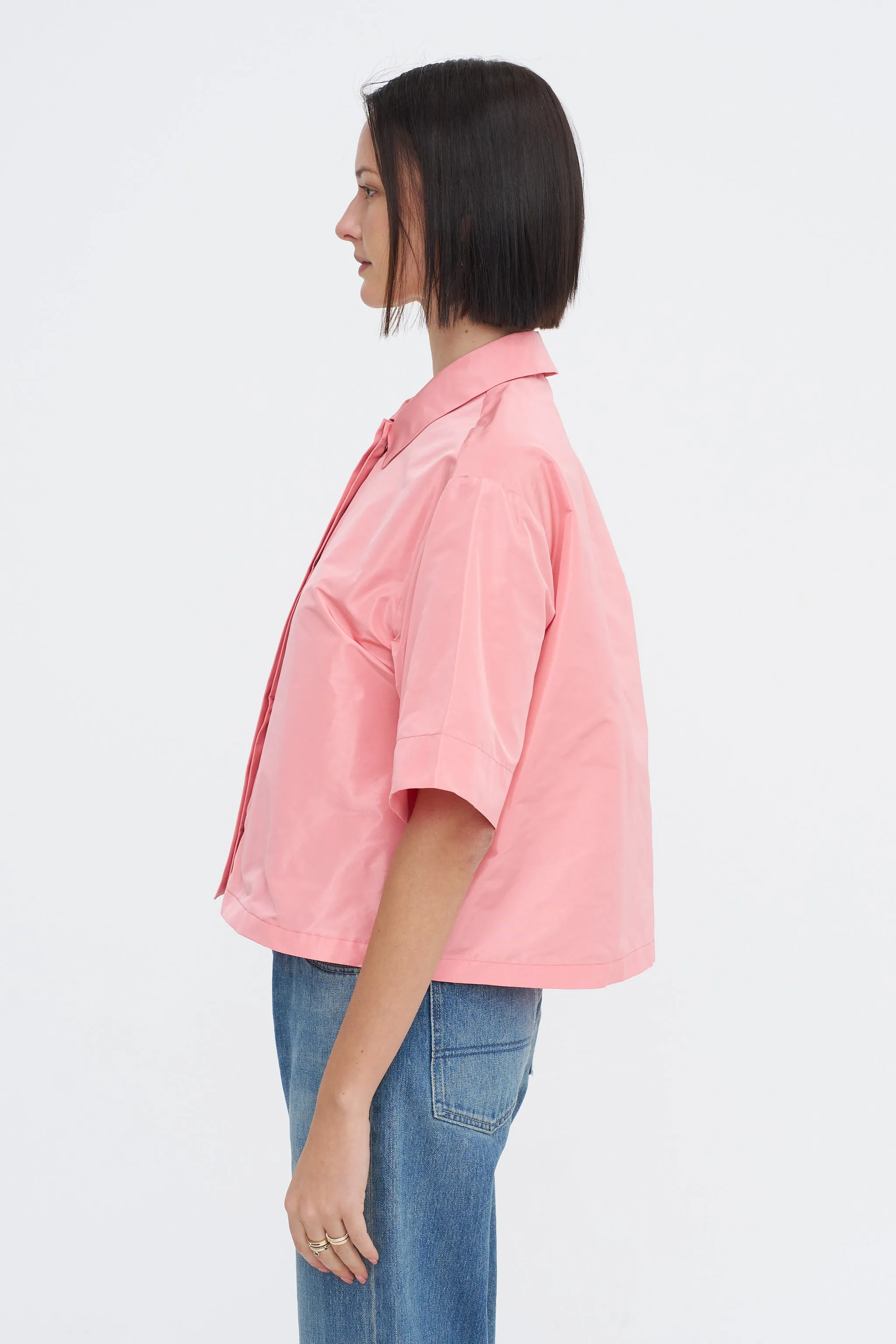 Angela Shirt, Pink sold by Kick Pleat product image thumbnail 3