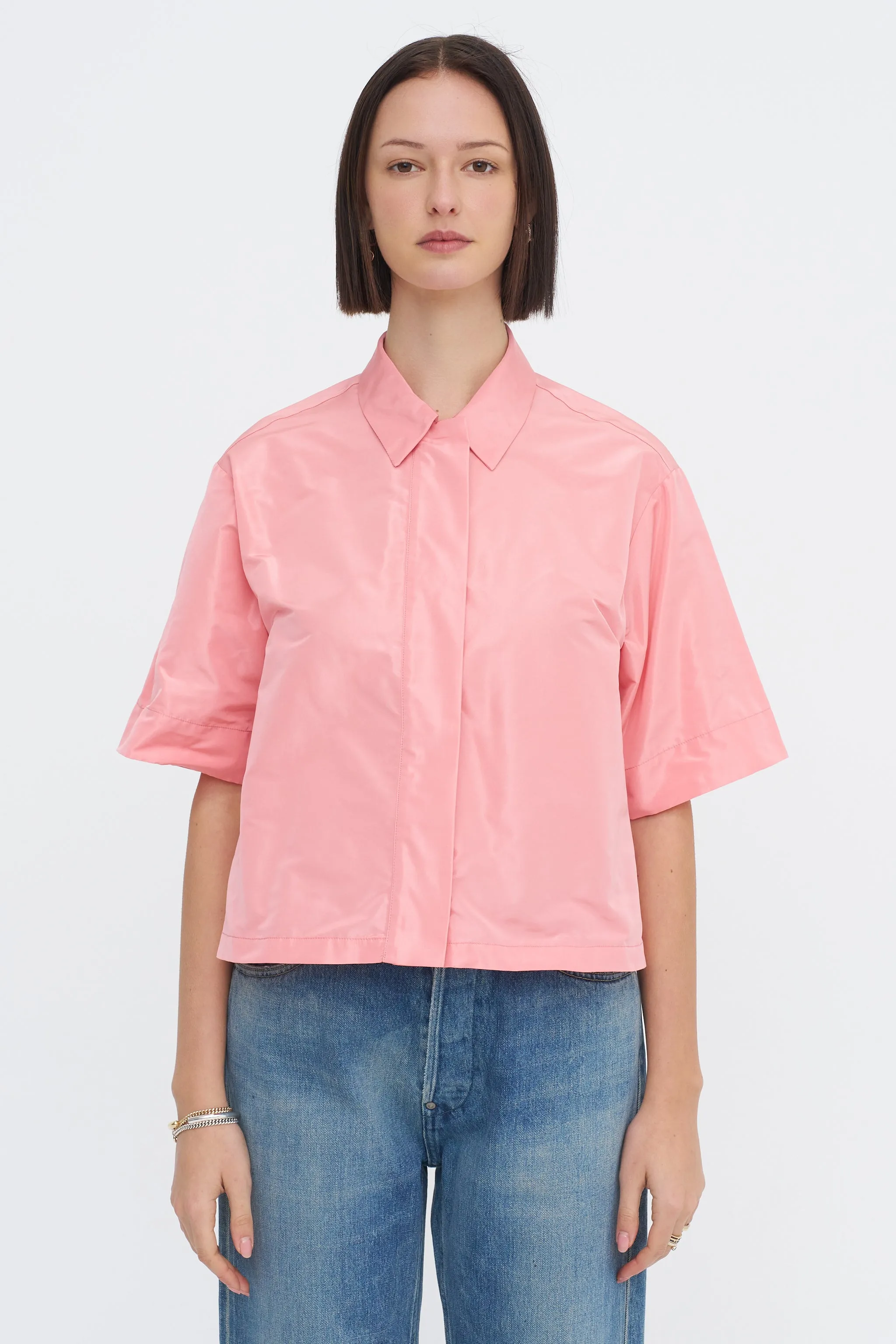 Angela Shirt, Pink sold by Kick Pleat product image thumbnail 2