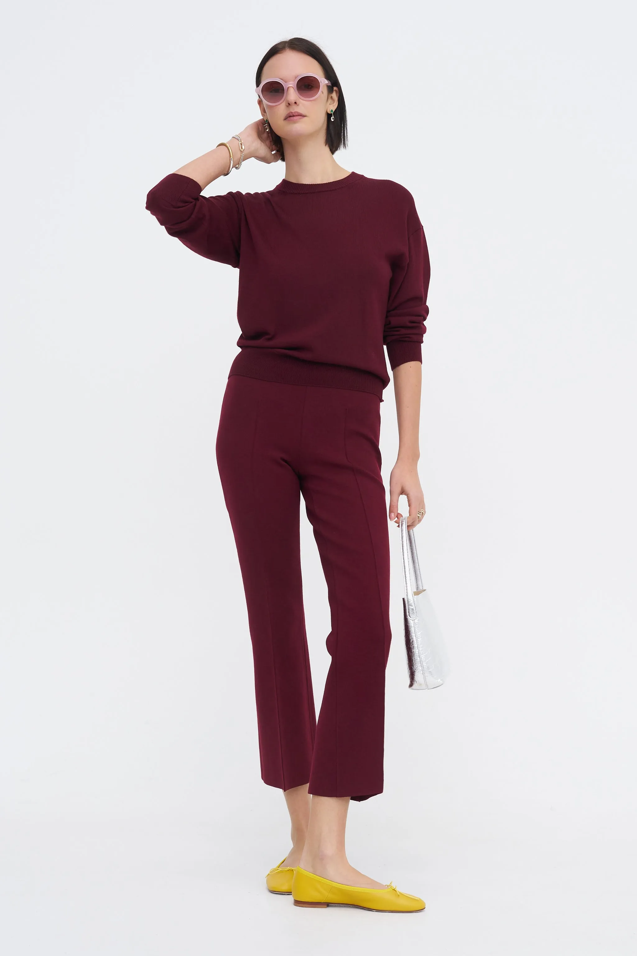 Merino Kick Pant sold by Kick Pleat