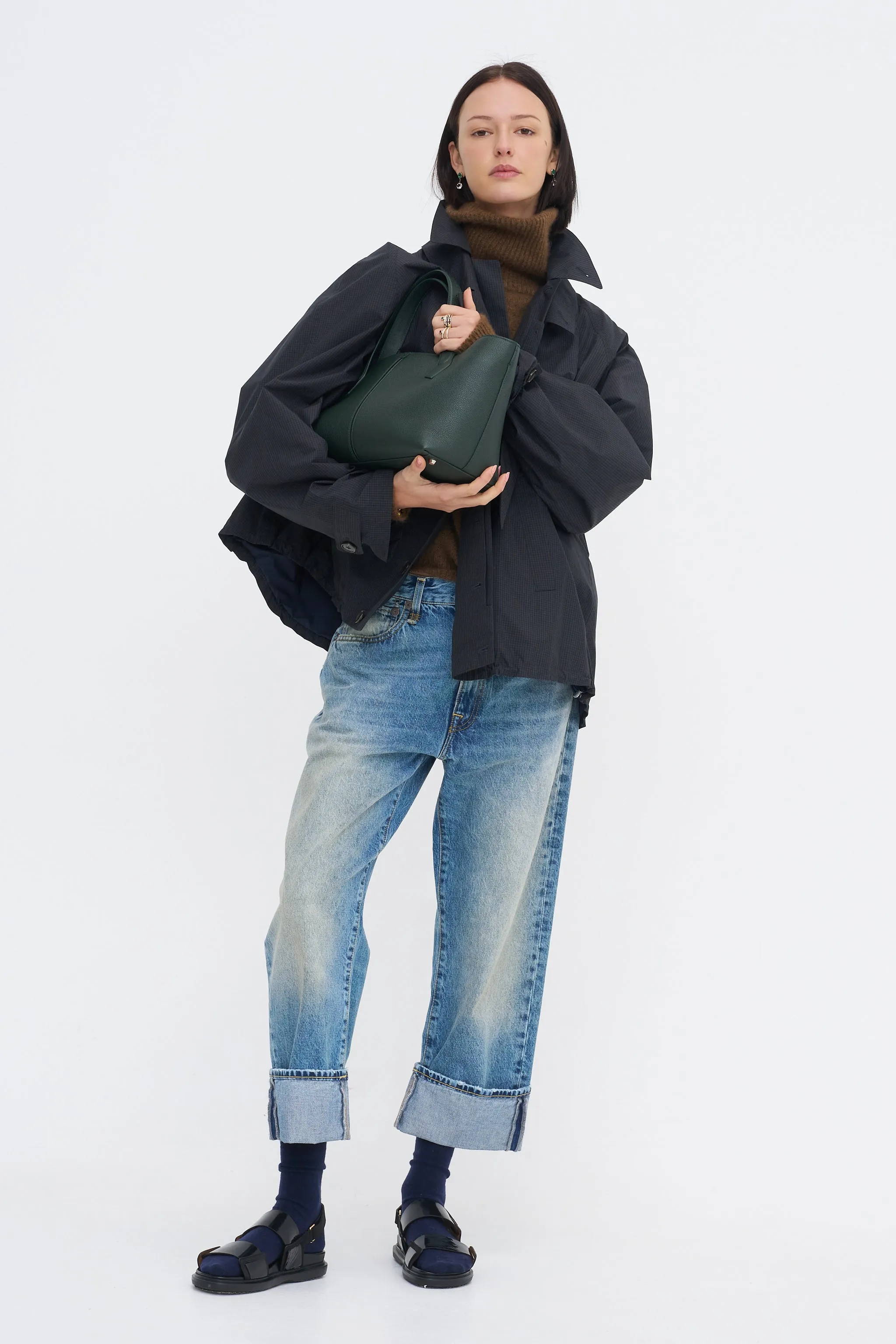 Charles Menswear Trench Anorak, Navy Multi sold by Kick Pleat product image thumbnail 5