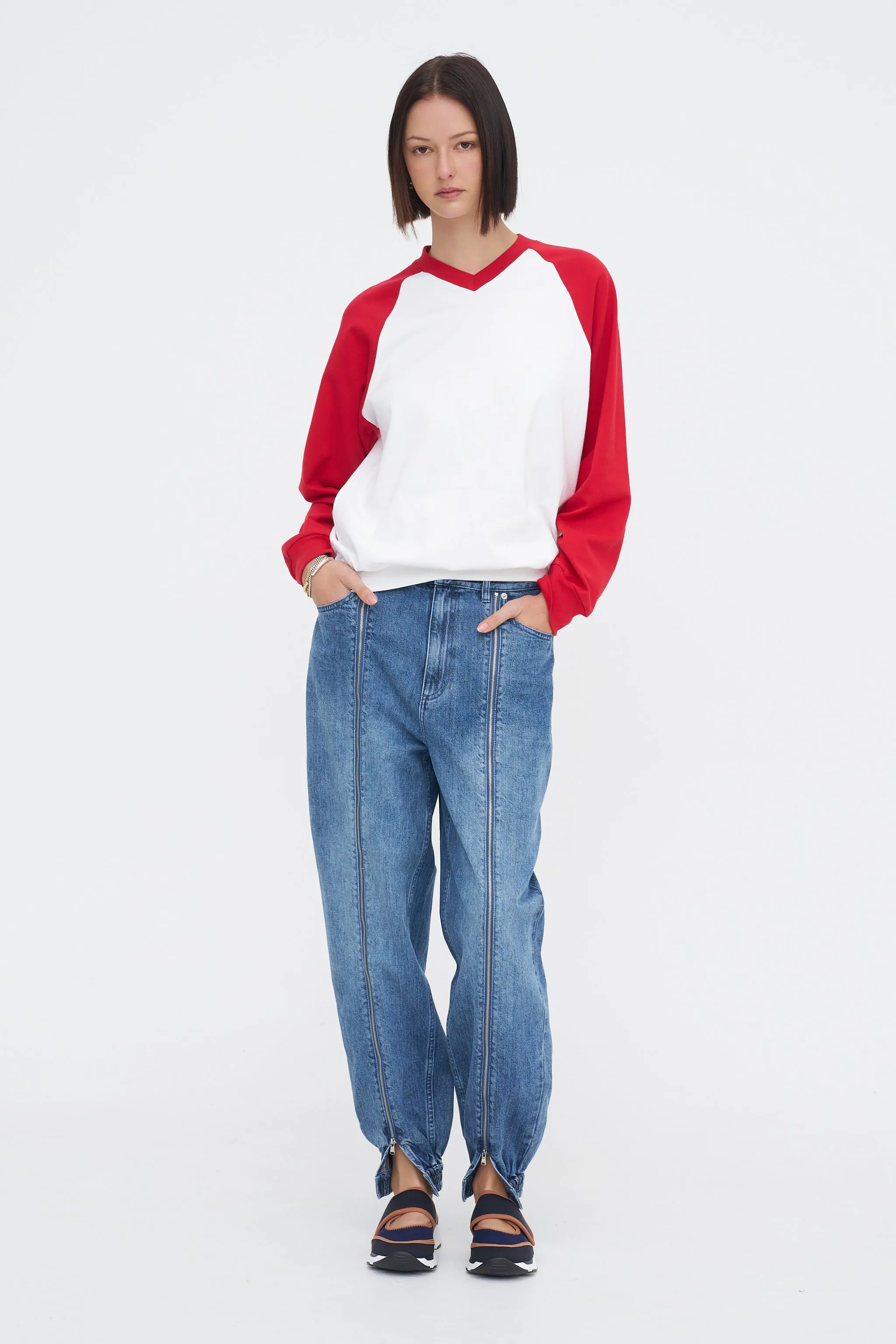 Perfect T-Shirt Vintage Sweatshirt, Red Multi sold by Kick Pleat