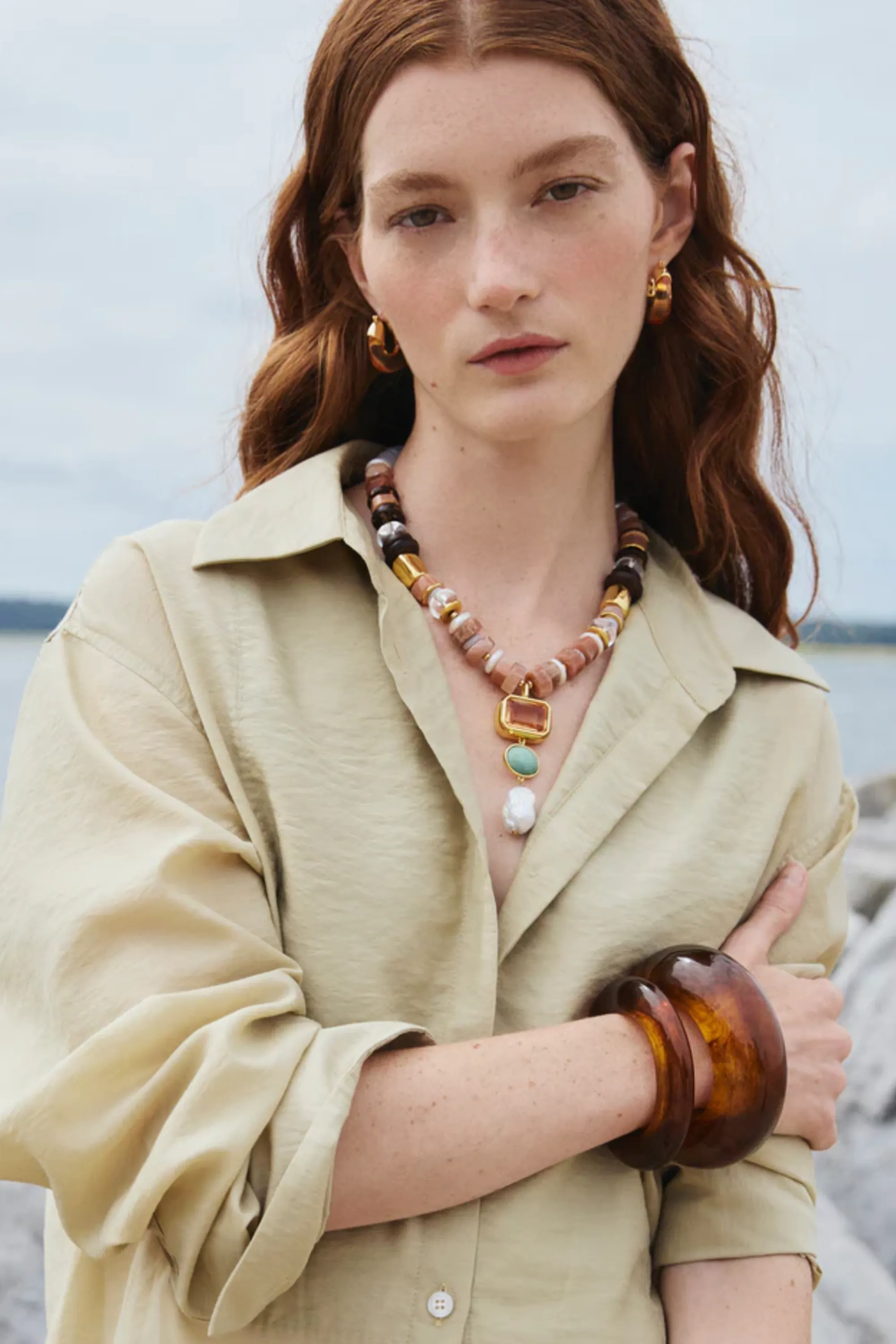 Ridge Cuff, Tortoise sold by Kick Pleat product image thumbnail 2